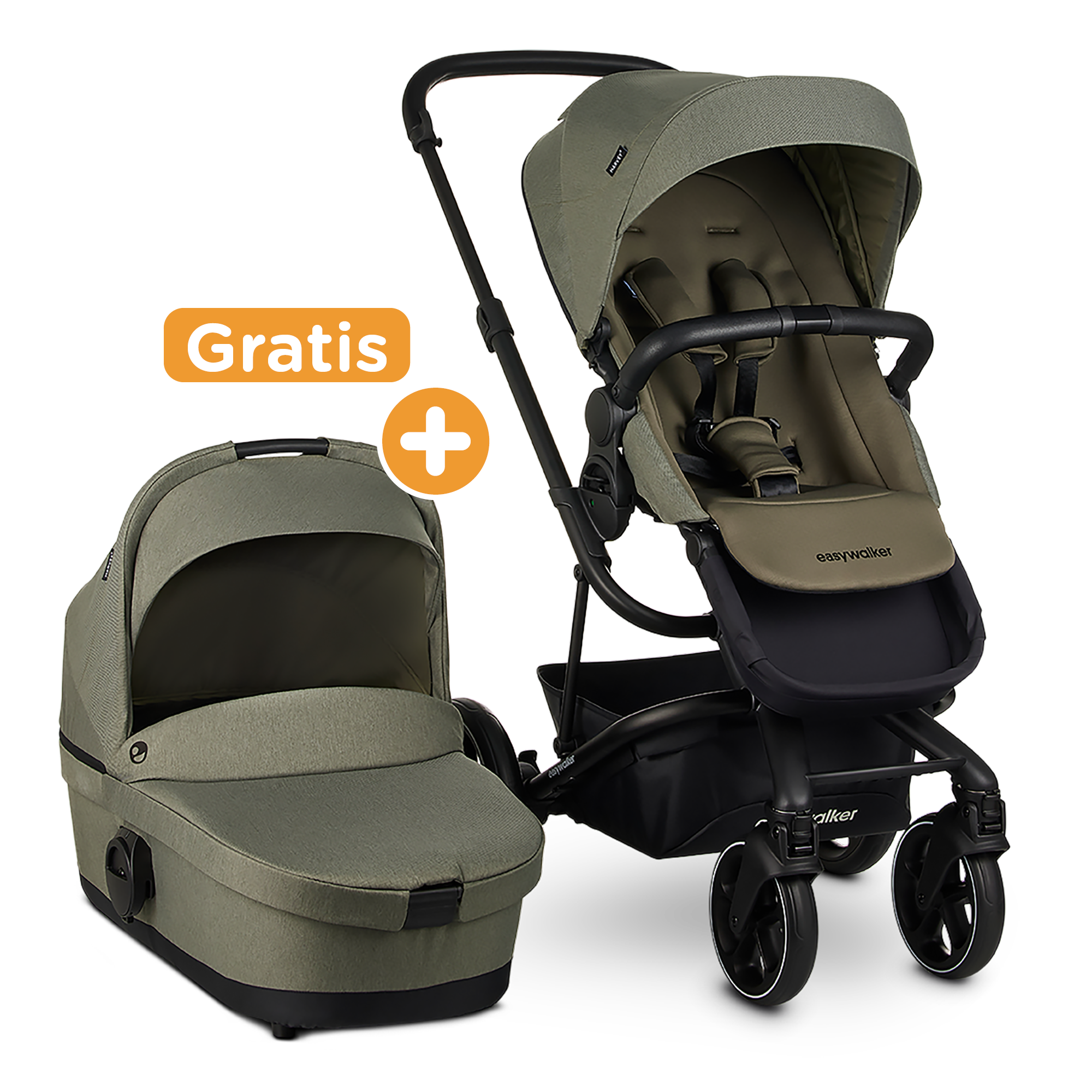 Kombi-Kinderwagen, easywalker – Produktansicht