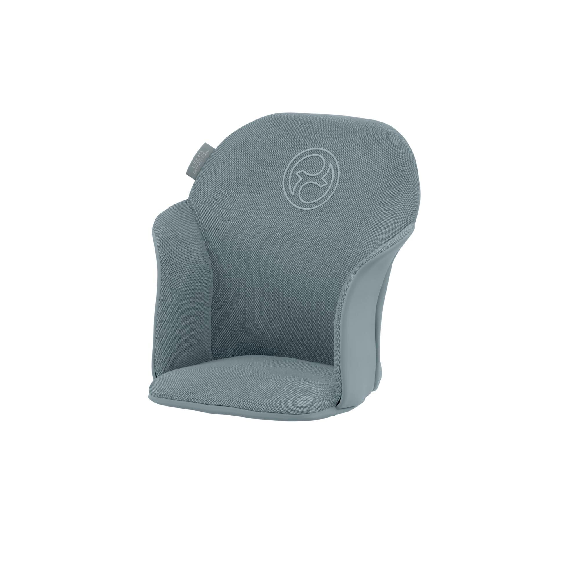 Hochstuhl Zubehör, cybex, Blau – Besonderheit: mit Baby-Set-Kissen, Sitzflächenkissen & Rückenlehnenkissen