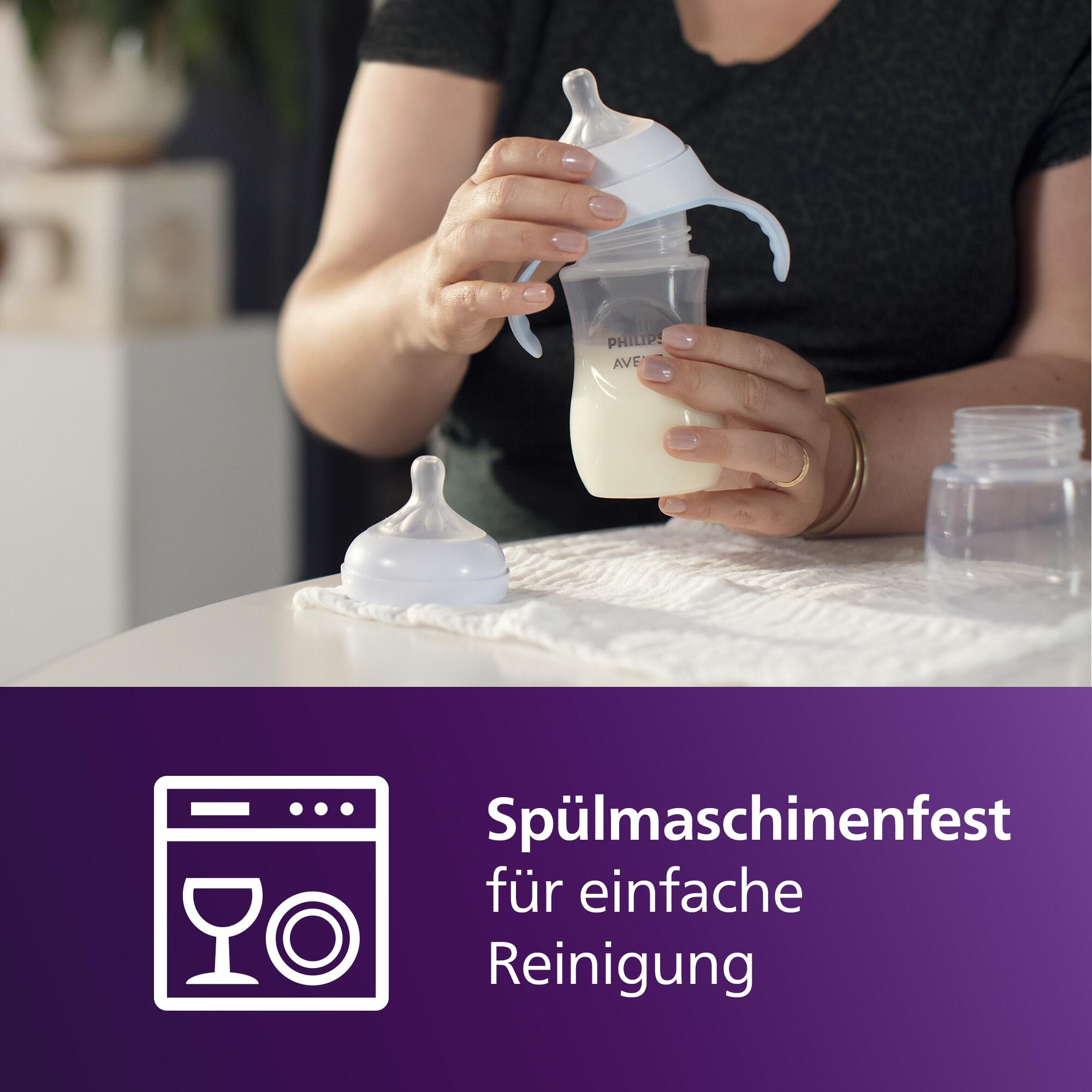 Trinklernbecher & -flaschen, PHILIPS AVENT, Transparent – Produktansicht