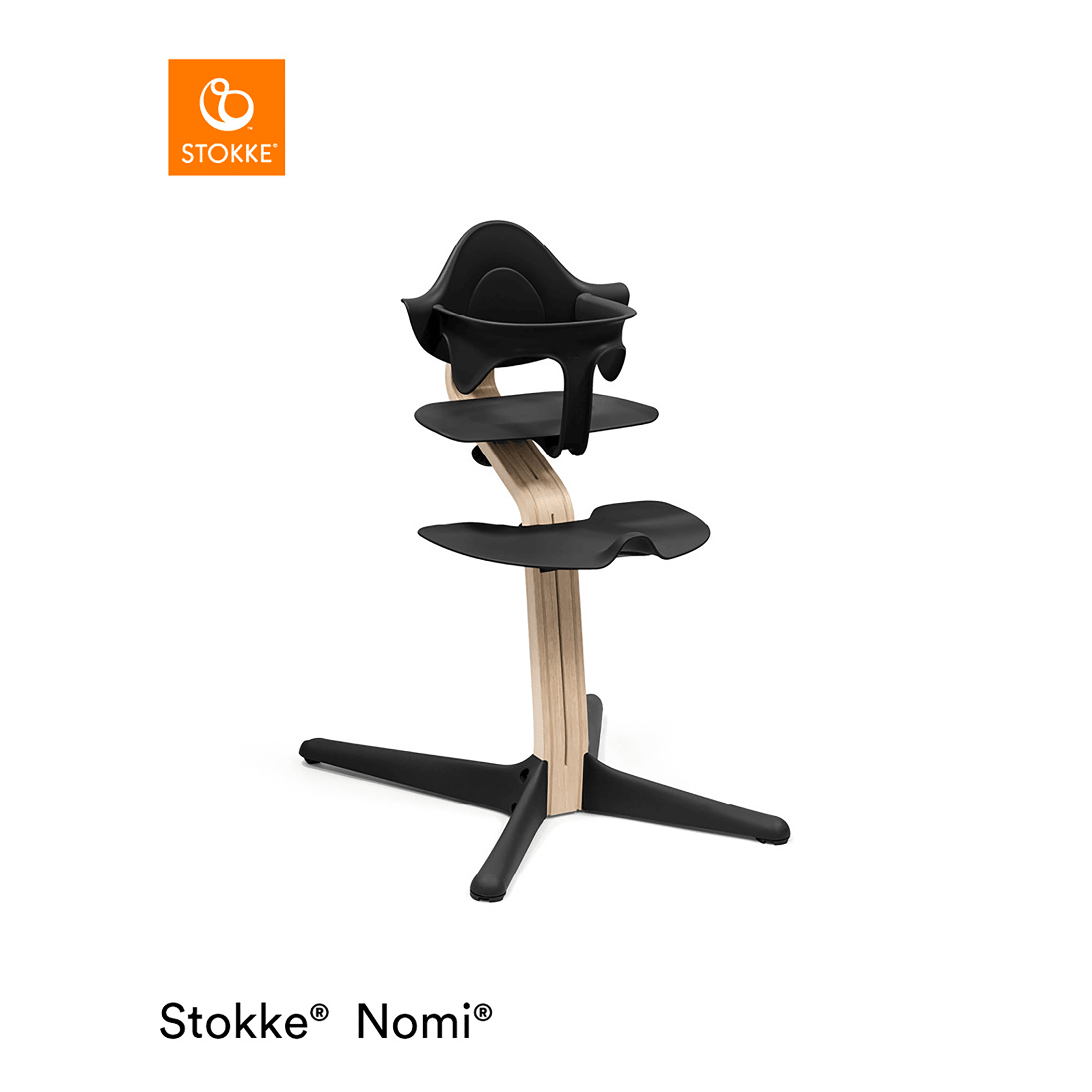 Hochstuhl Zubehör, STOKKE, Schwarz – Produktansicht
