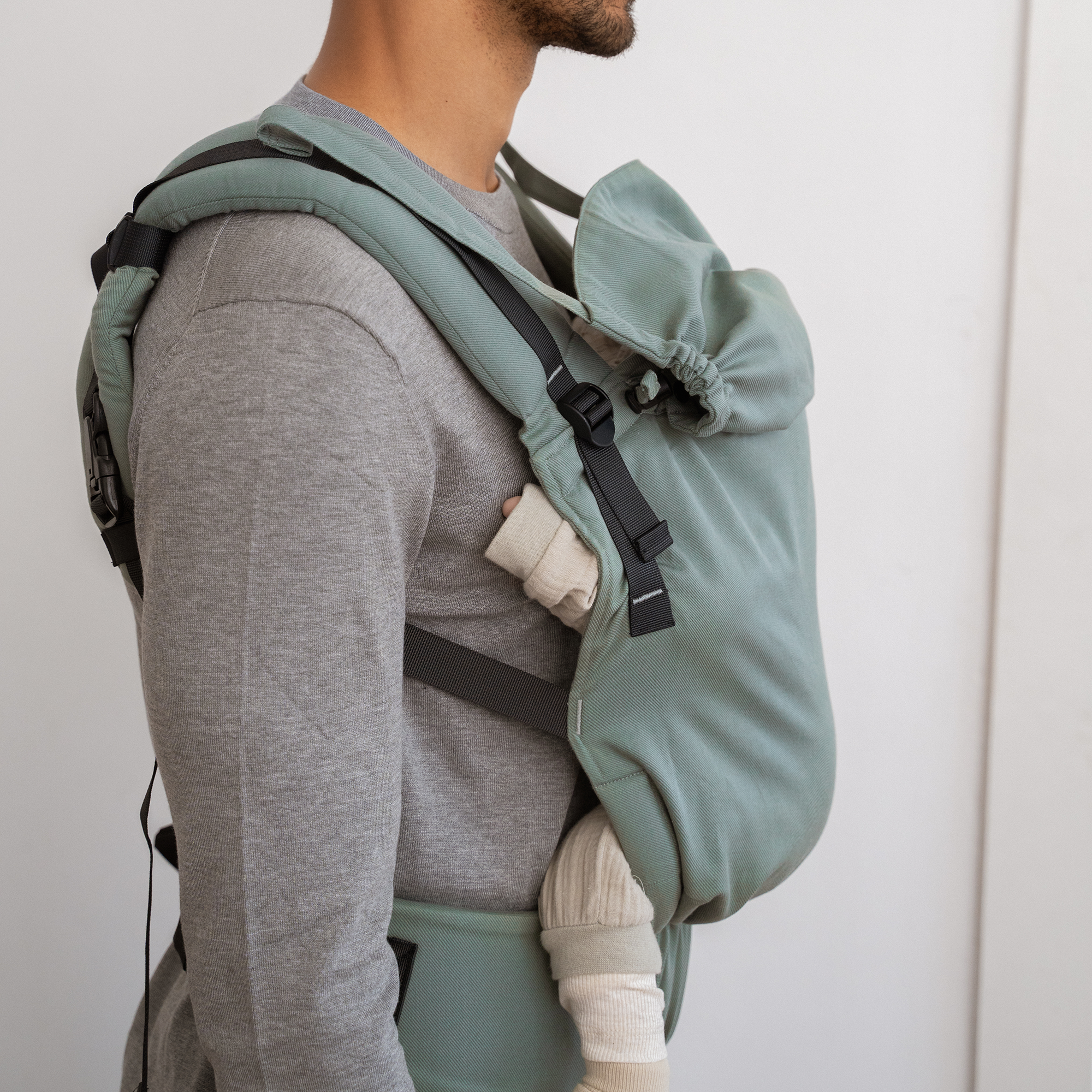 Babytragen, ELSA & EMIL, Grün – Produktansicht
