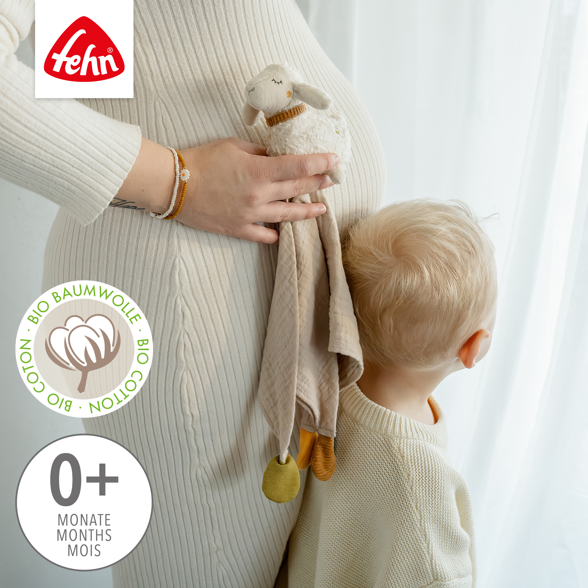 Schmusetücher, fehn, Mehrfarbig – Produktansicht