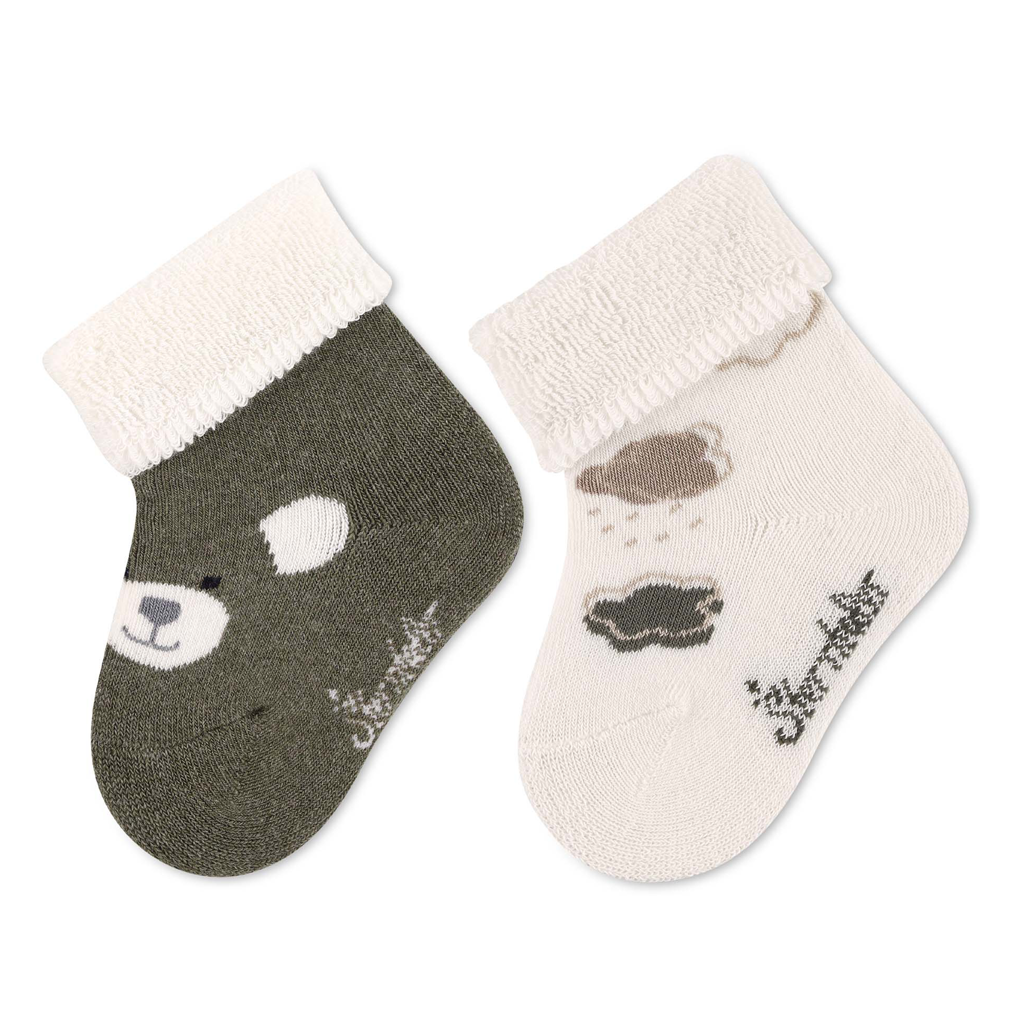Baby Socken Eisbär Elia Sterntaler Oliv M2000585103606 1