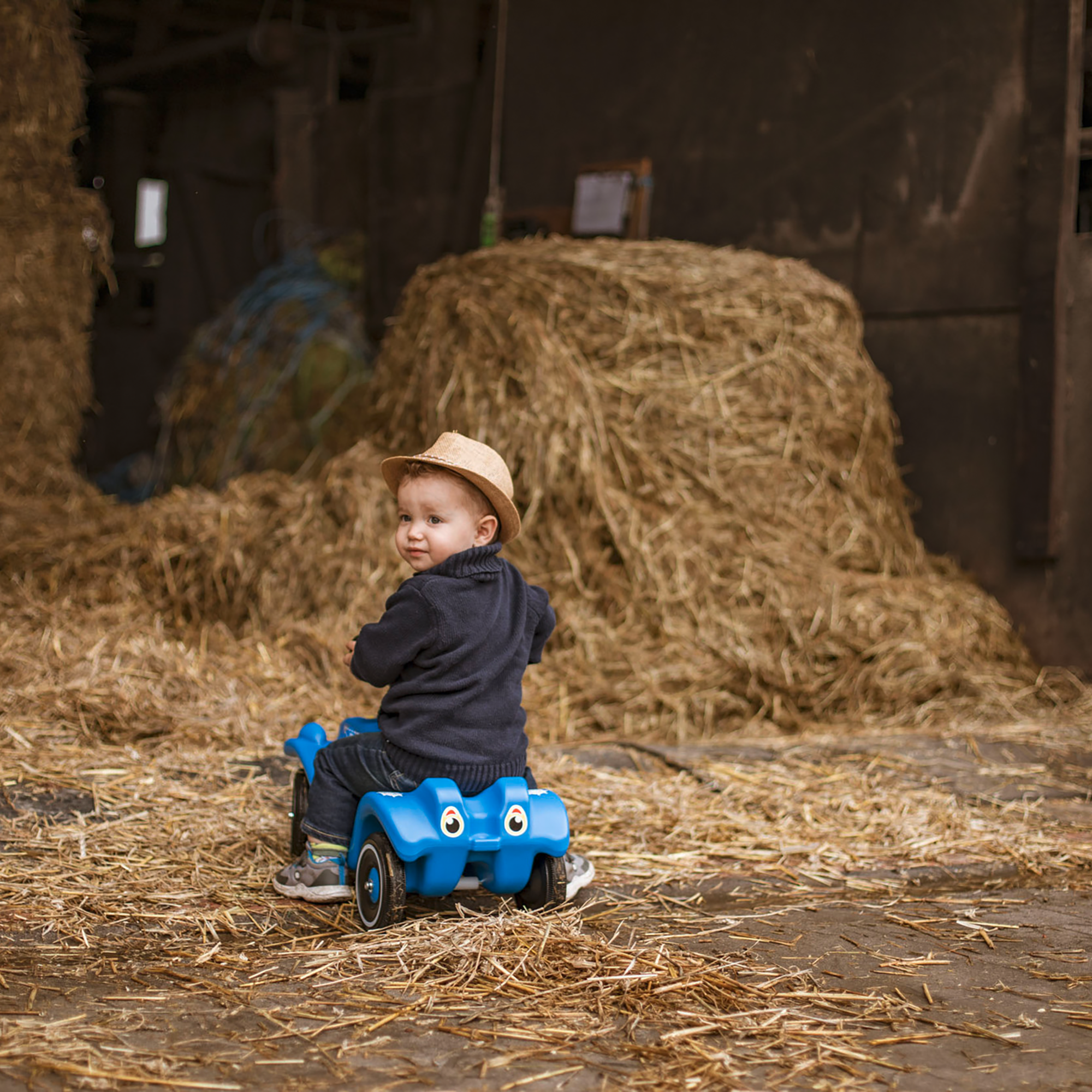 Bobby Car & Zubehör, BIG, Blau – Produktansicht