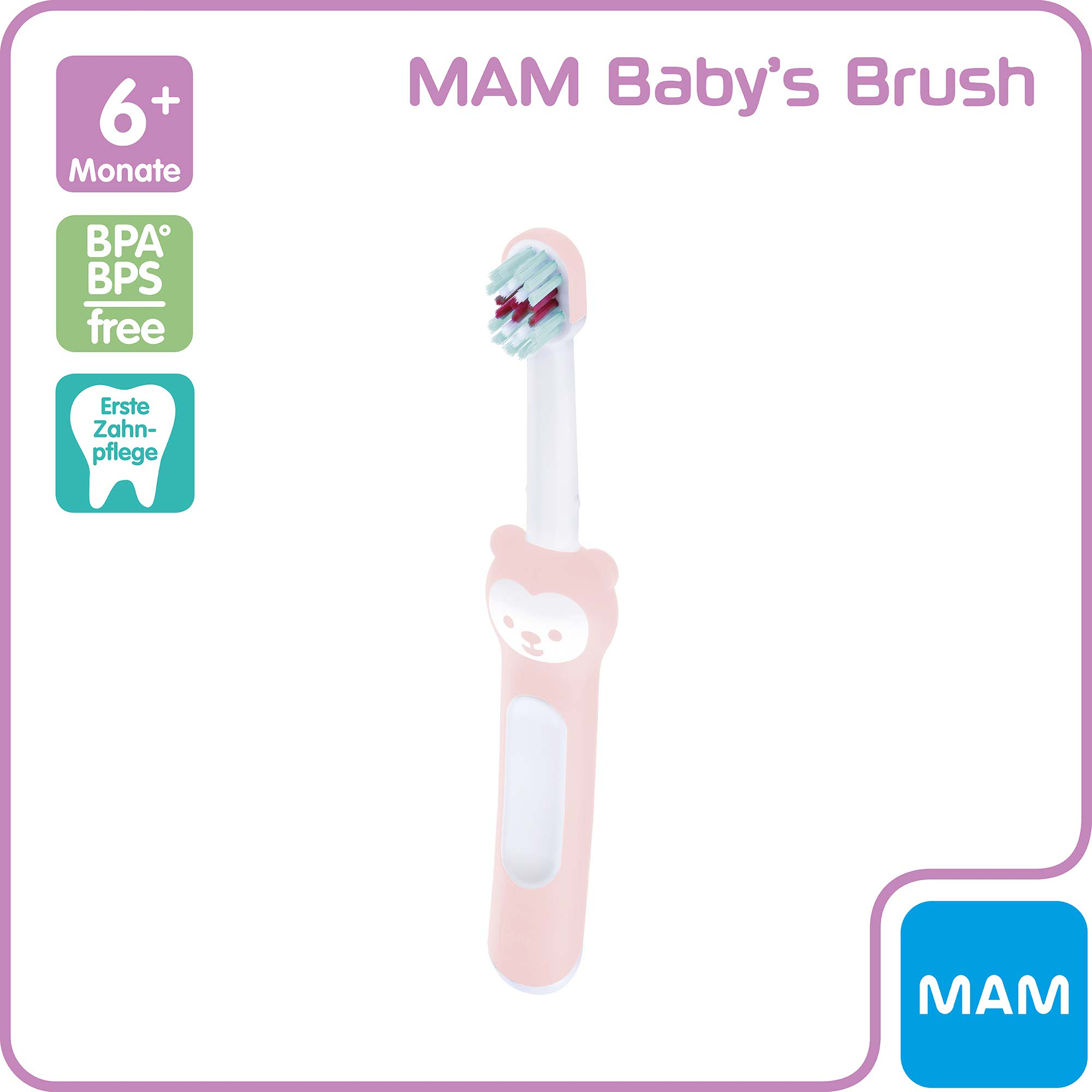 Baby's Brush Girl MAM Rosa 2000583751106 2