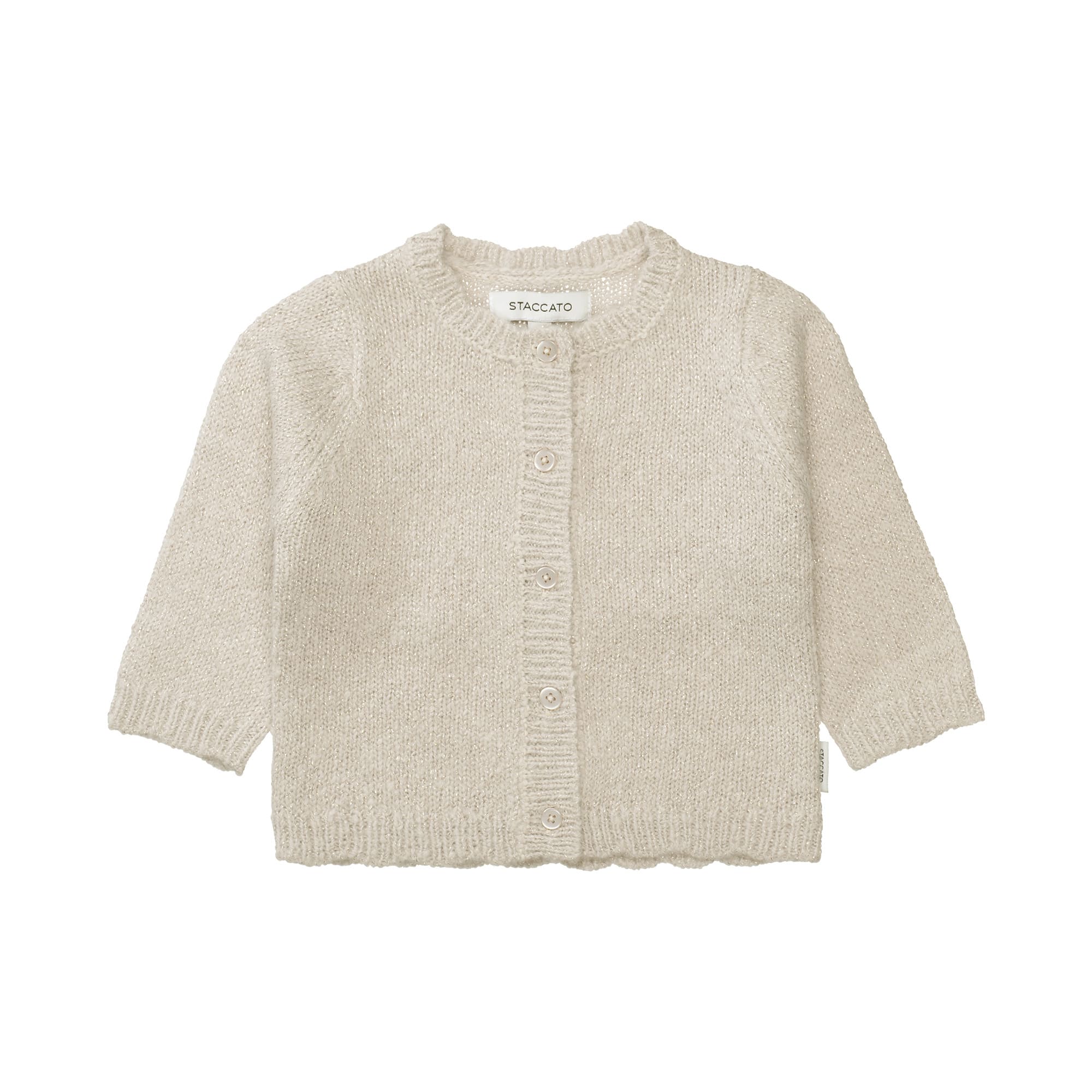 Sweat-, Fleece- & Strickjacken, STACCATO, Beige – Besonderheit: angenehm weiches Tragegefühl