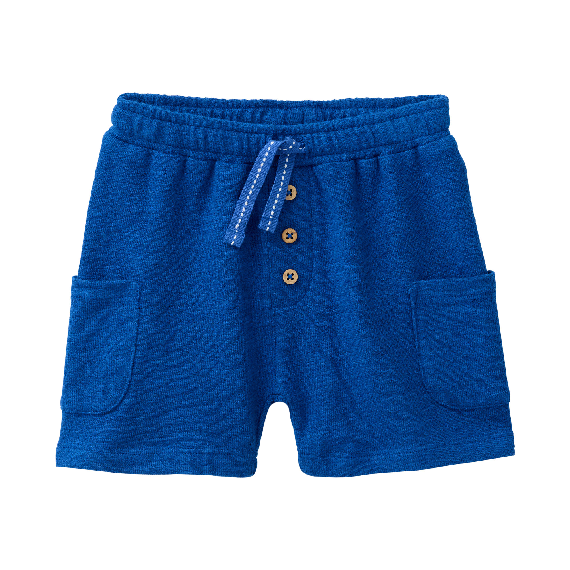 Kurze Hosen, People Wear Organic, Blau – Besonderheit: aus 100% Baumwolle