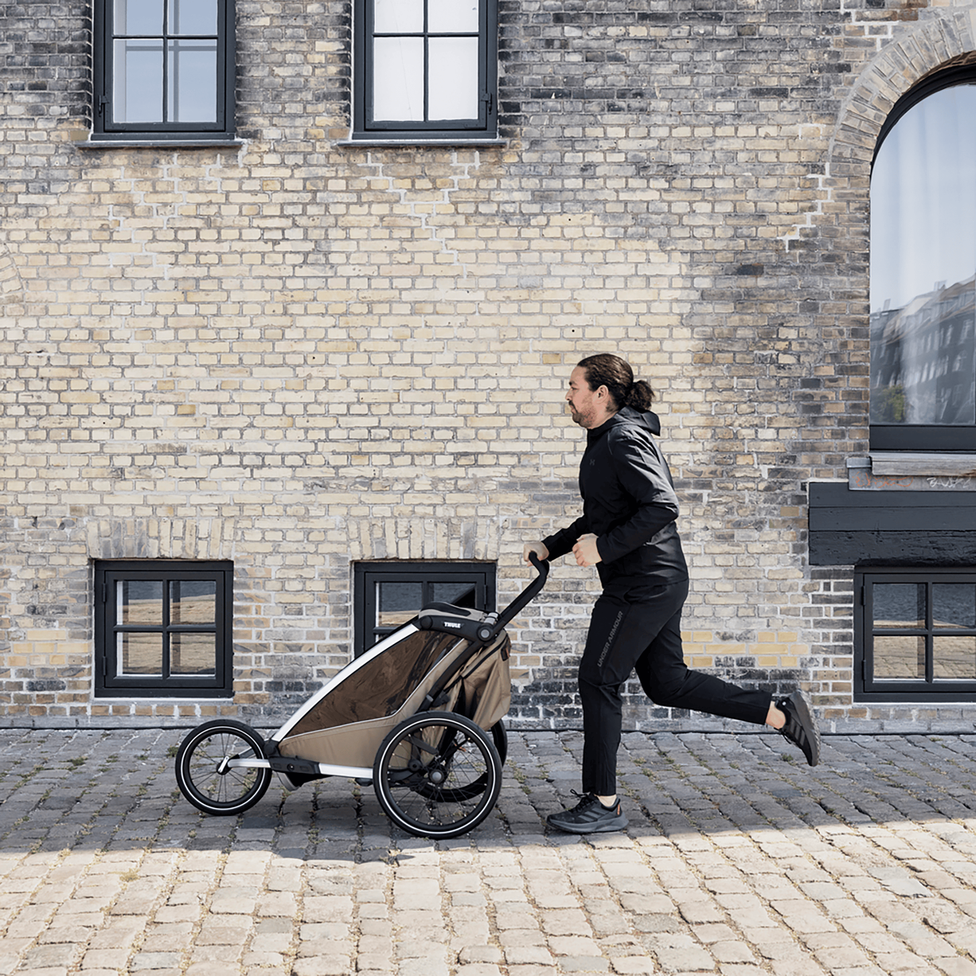 Fahrradanhänger Zubehör, THULE, Schwarz – Produktansicht