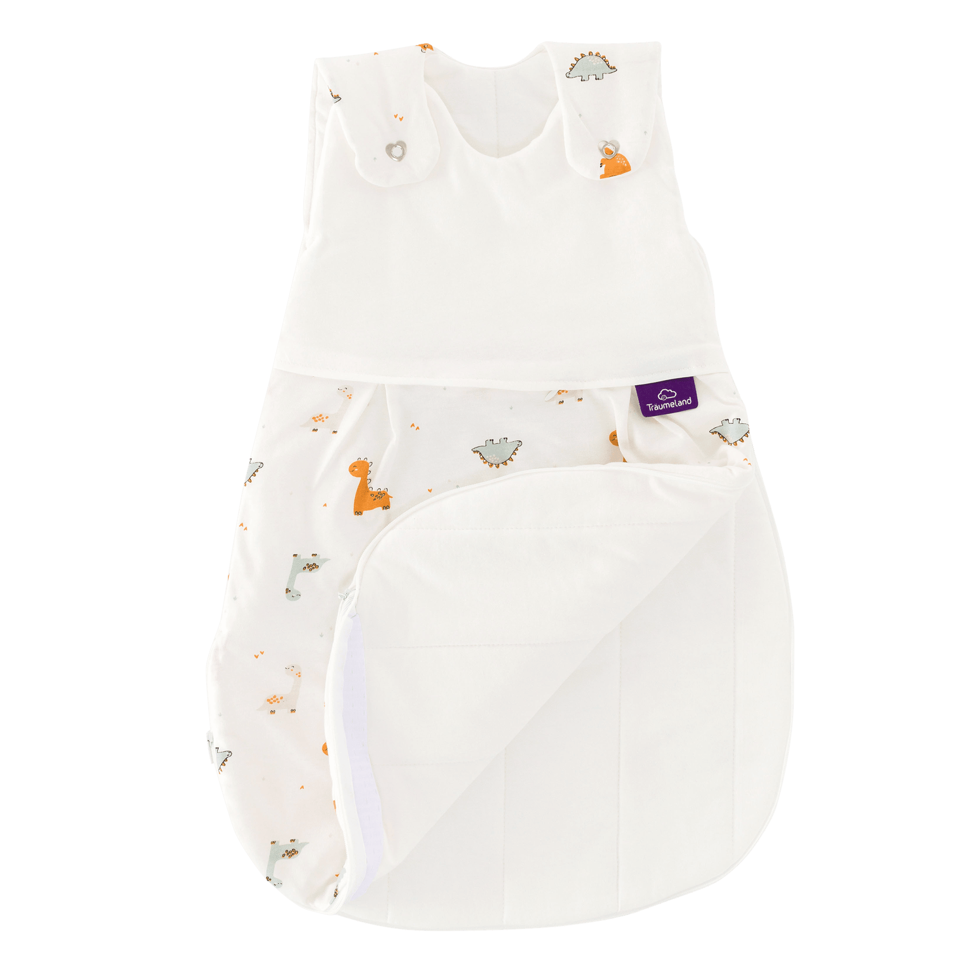 Ganzjahresschlafsäcke, Träumeland, Weiß – Produktansicht