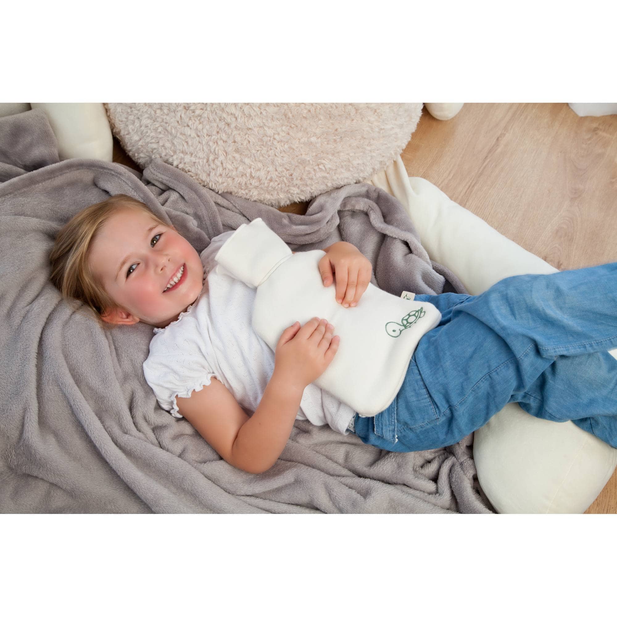 Wärmekissen & -flaschen, GRÜNSPECHT, Weiß – Produktansicht