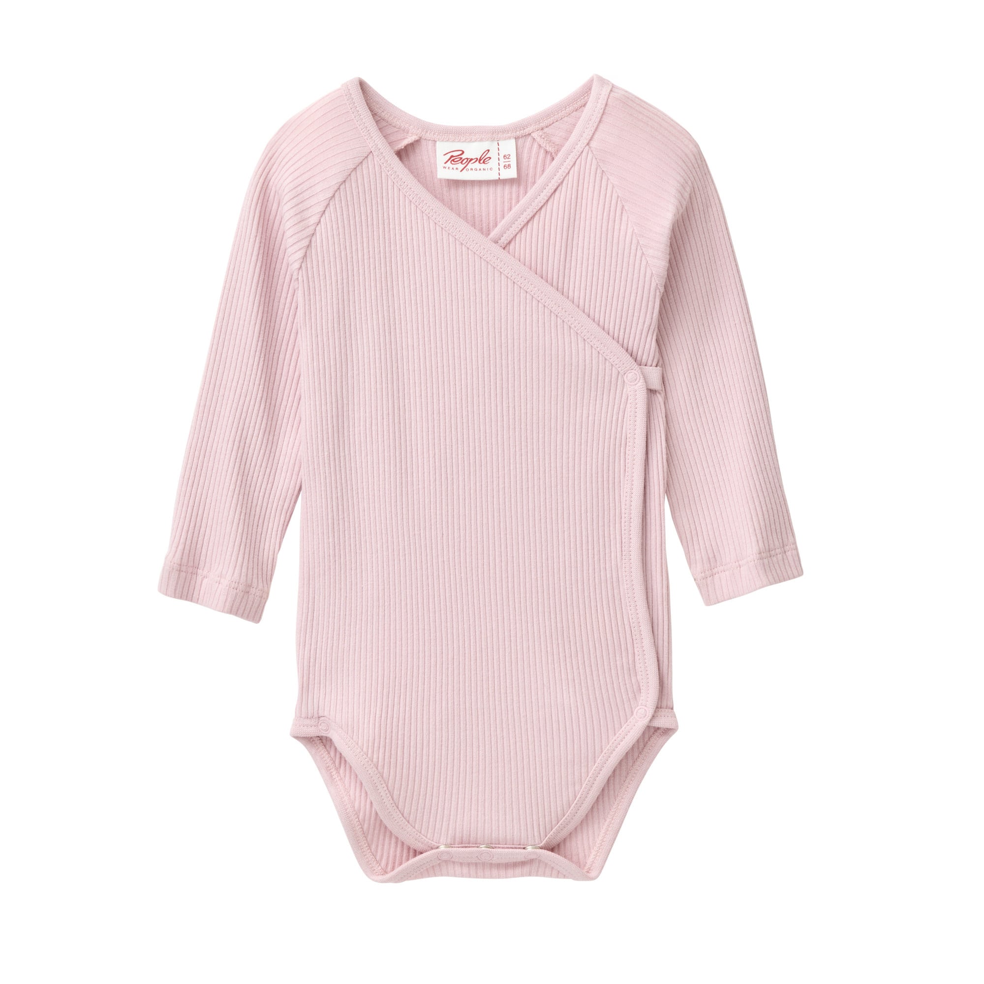 Wickelbodys, People Wear Organic, Lila – Produktansicht