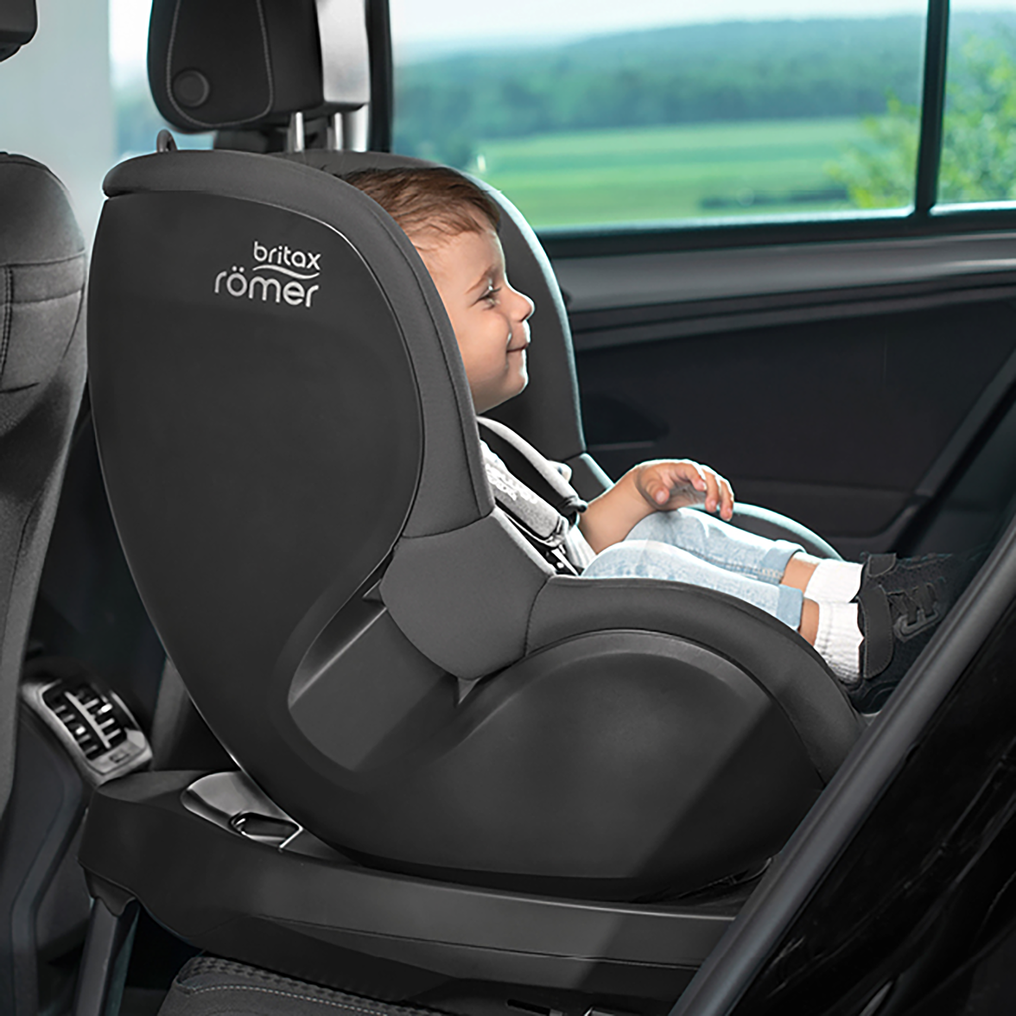 Reboarder 0-18 kg, Gruppe 0+/1, Britax Römer, Grau – Produktansicht