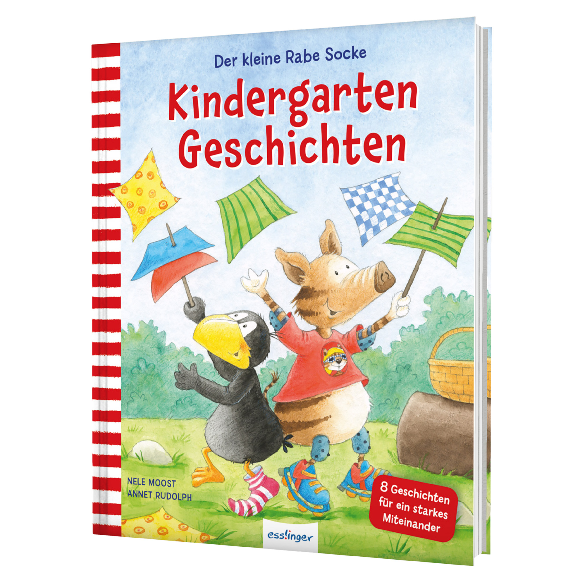 Kinderbücher, ess!inger, Grün – Besonderheit: aufregende Kindergarten-Geschichten