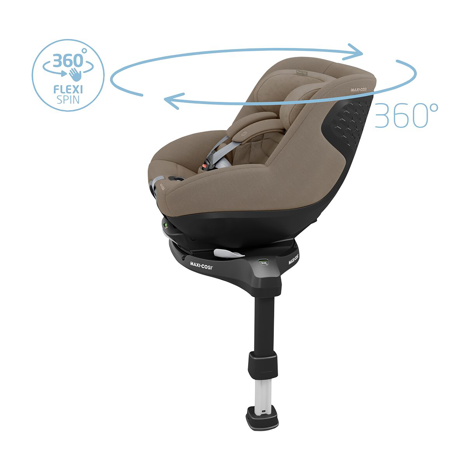 Reboarder 0-18 kg, Gruppe 0+/1, MAXI-COSI Premium, Beige – Produktansicht
