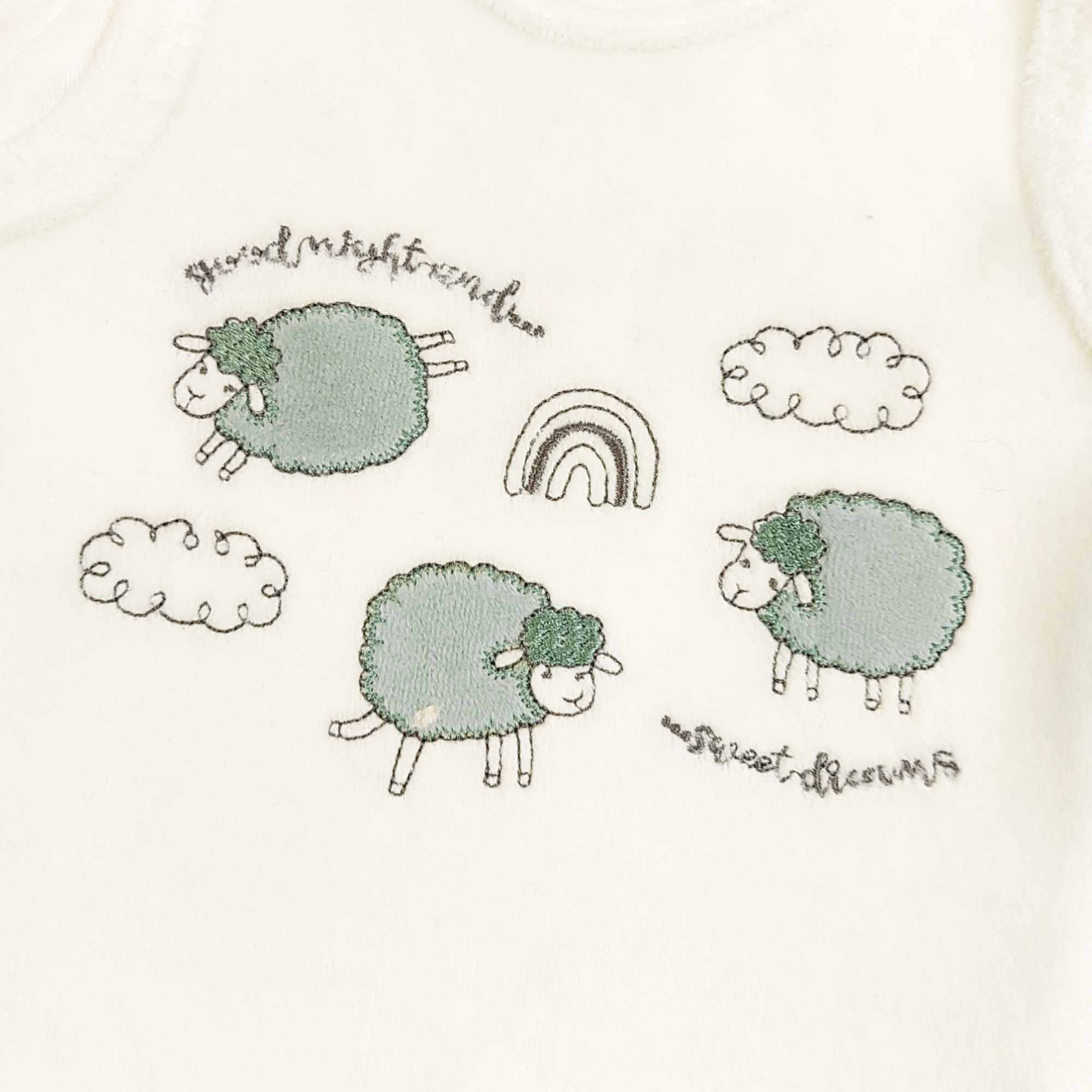 Strampler, LITTLE ONE, Weiß – Besonderheit: Strampler aus 80% Baumwolle