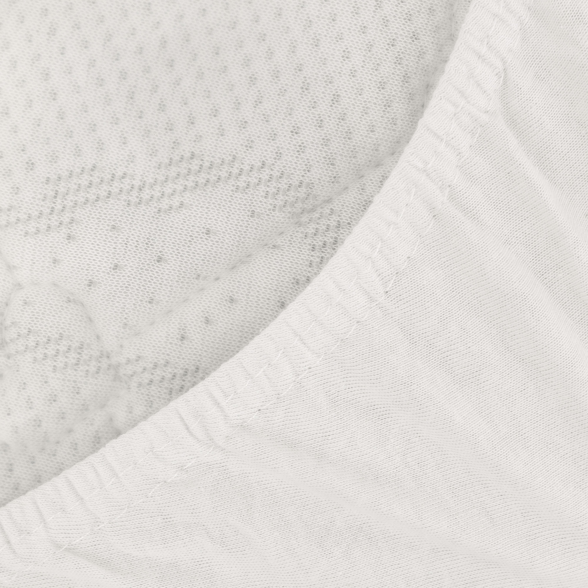 Spannbettlaken, Alvi, Weiß – Produktansicht