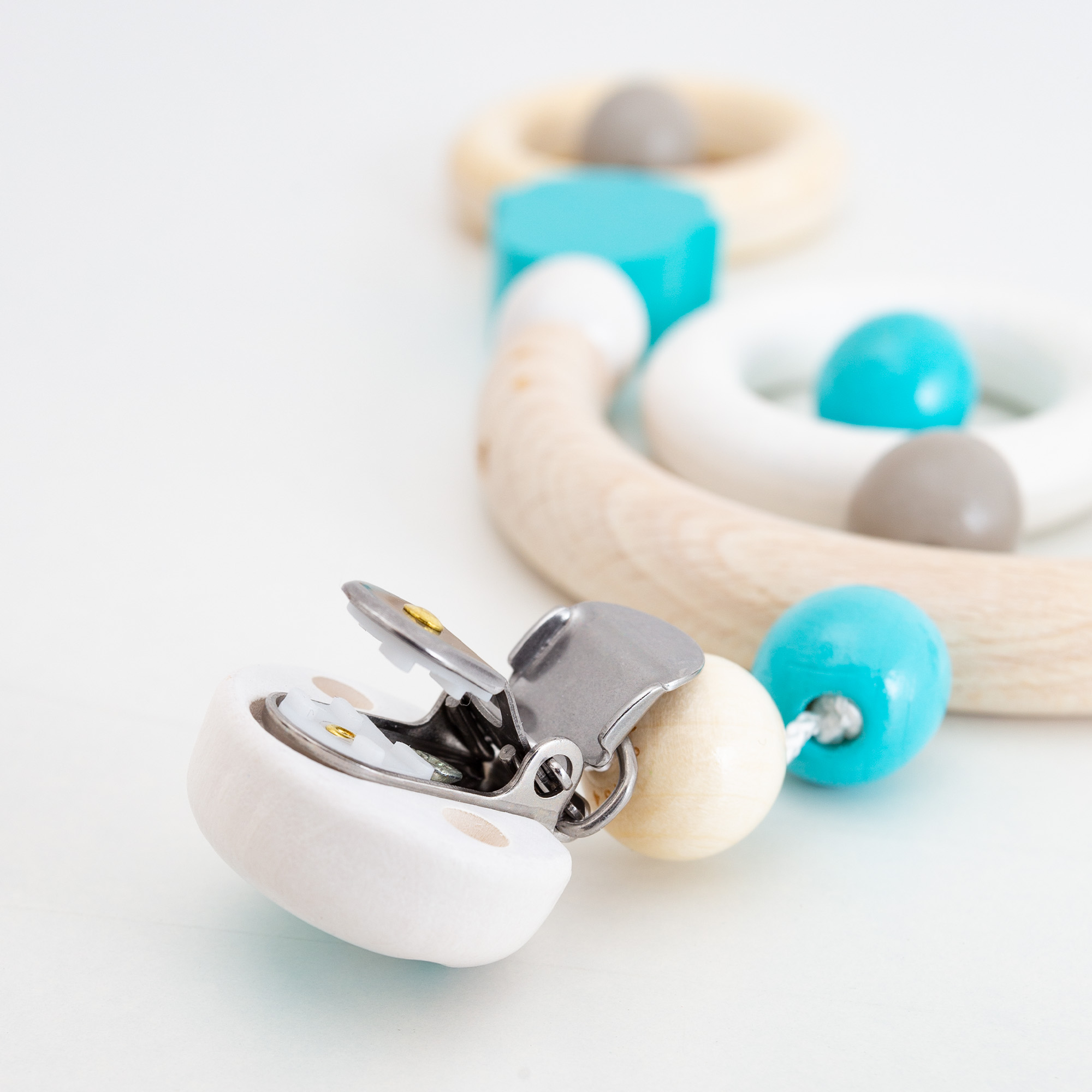 Kinderwagen Spielzeug, LITTLE ONE, Blau – Produktansicht