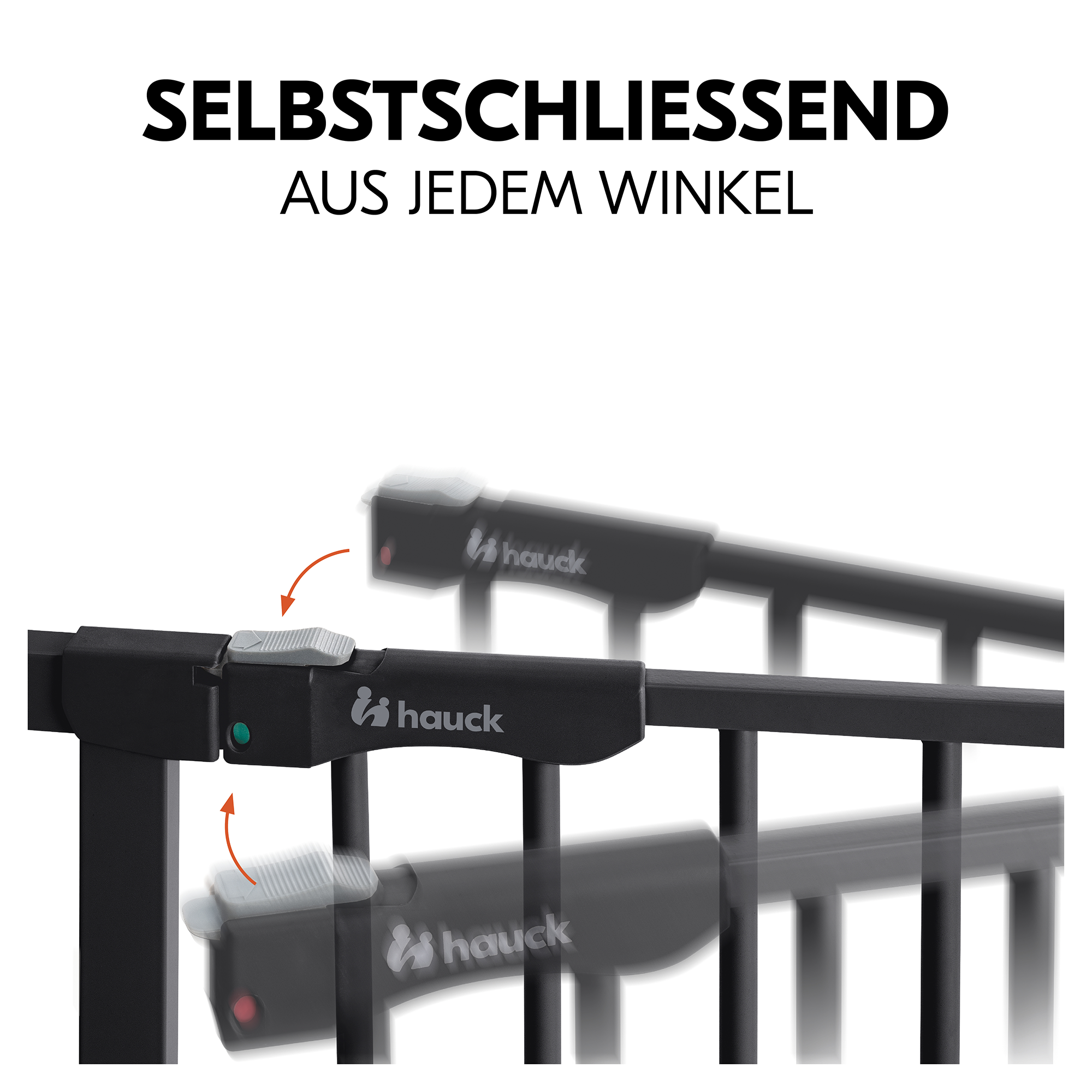Tür- & Treppenschutzgitter, hauck, Schwarz – Produktansicht