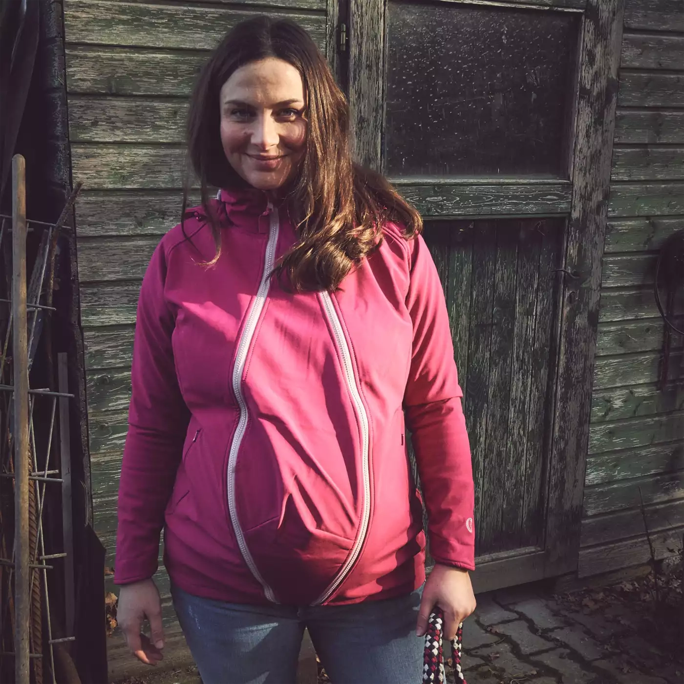 Tragejacken, mamalila, Lila – Produktansicht