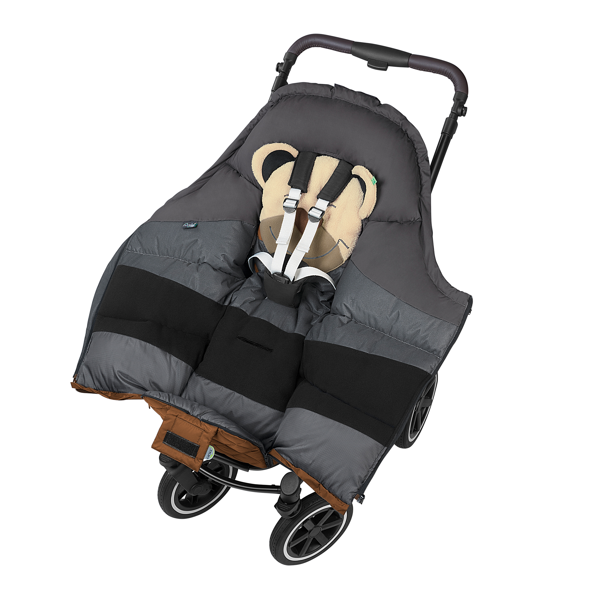 Fußsäcke & Decken, odenwälder, Beige – Produktansicht