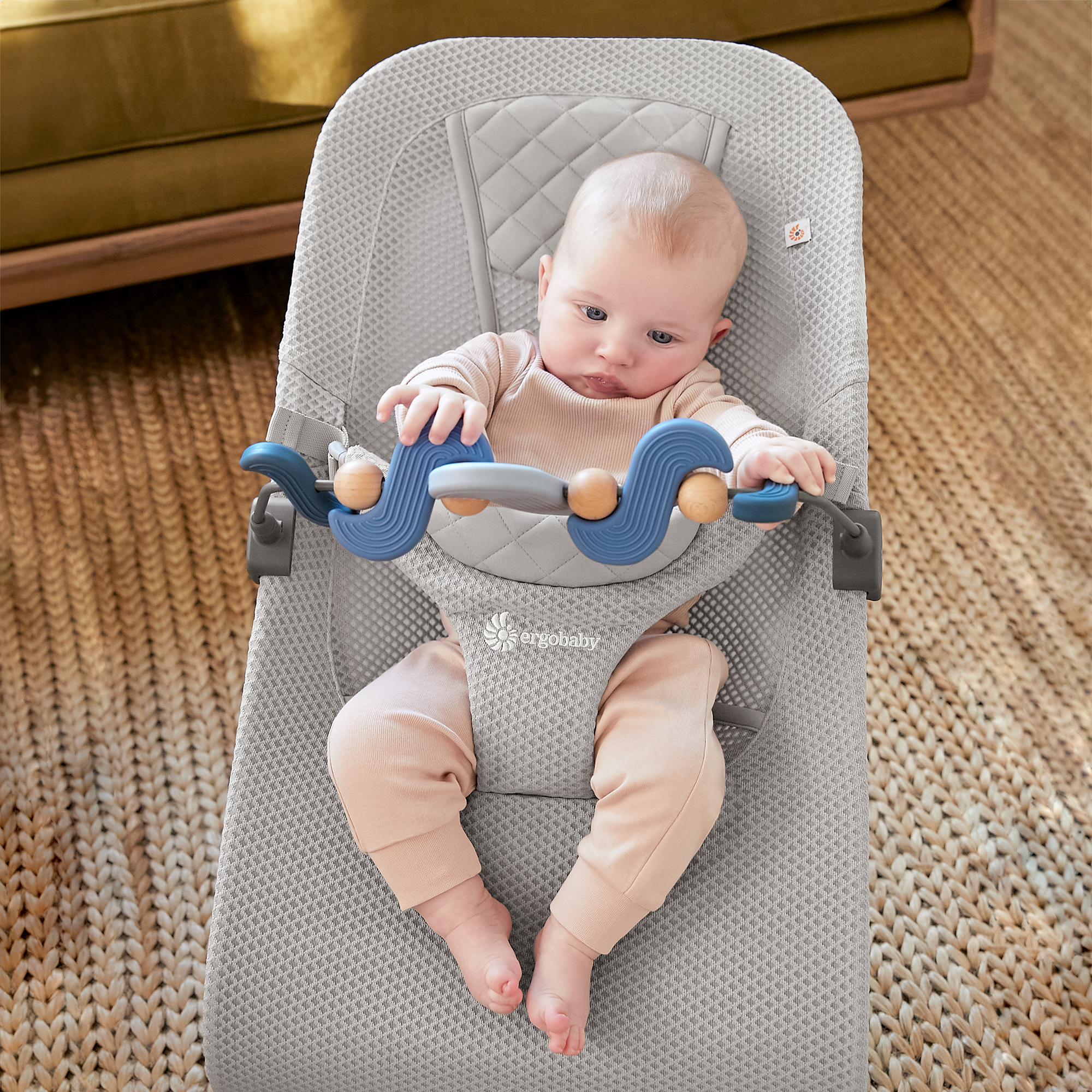 Spielbögen, ERGObaby, Blau – Produktansicht