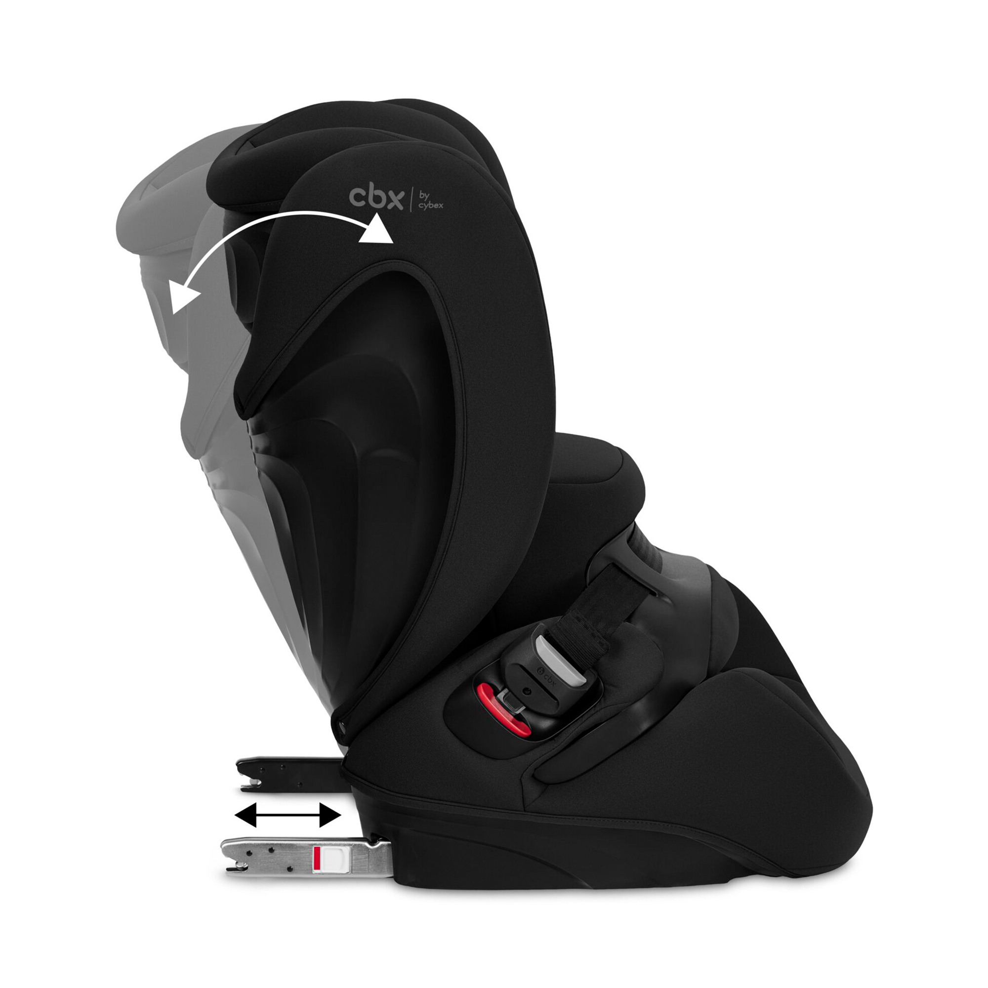 Kindersitze 9-36 kg, Gruppe 1/2/3, cbx by cybex, Schwarz – Produktansicht