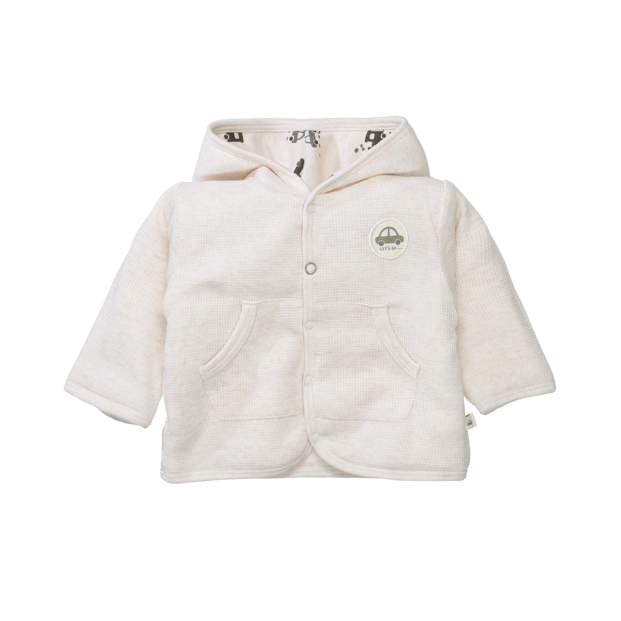 Wendejacken, STACCATO, Beige – Besonderheit: aus Bio-Baumwolle