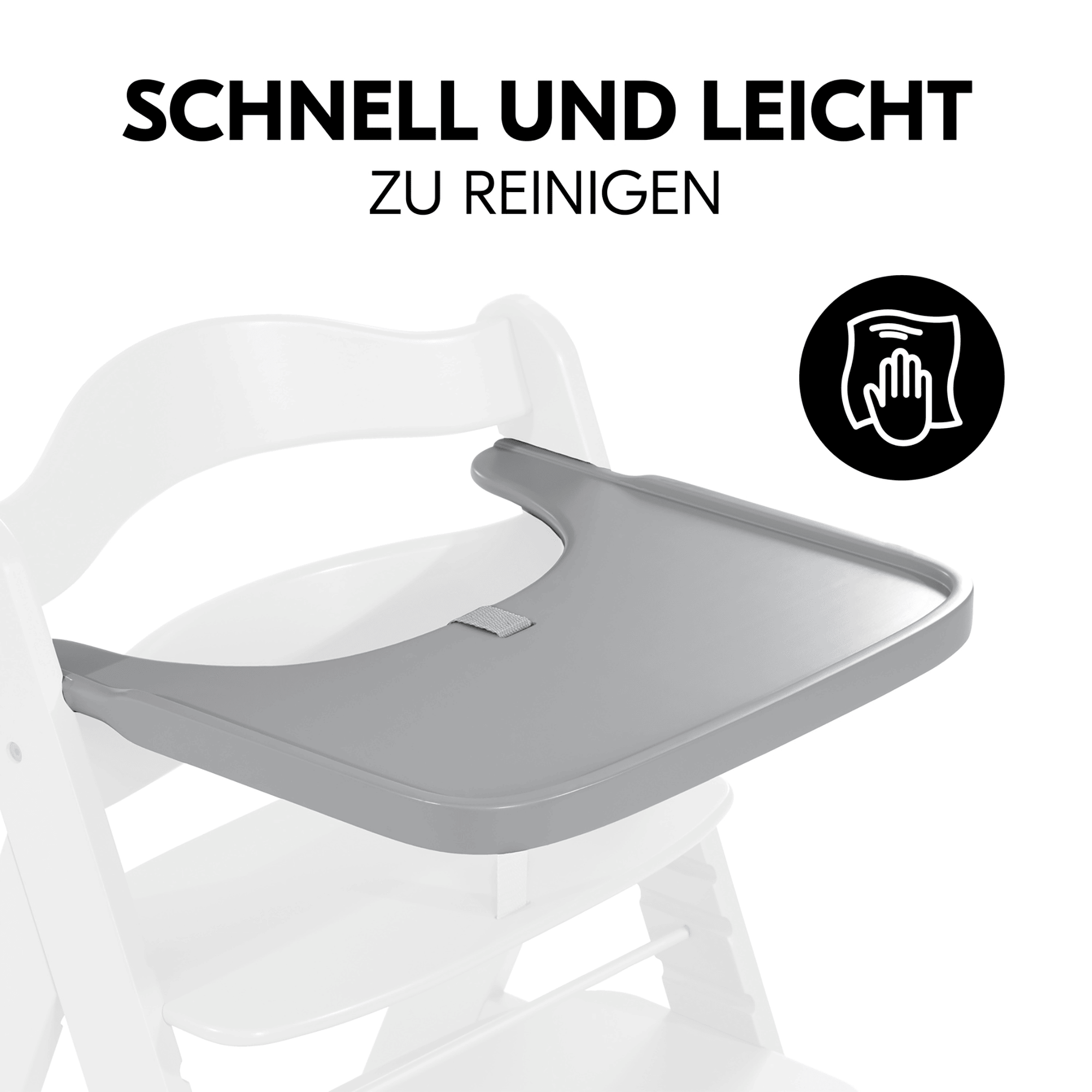 Hochstuhl Zubehör, hauck, Grau – Produktansicht