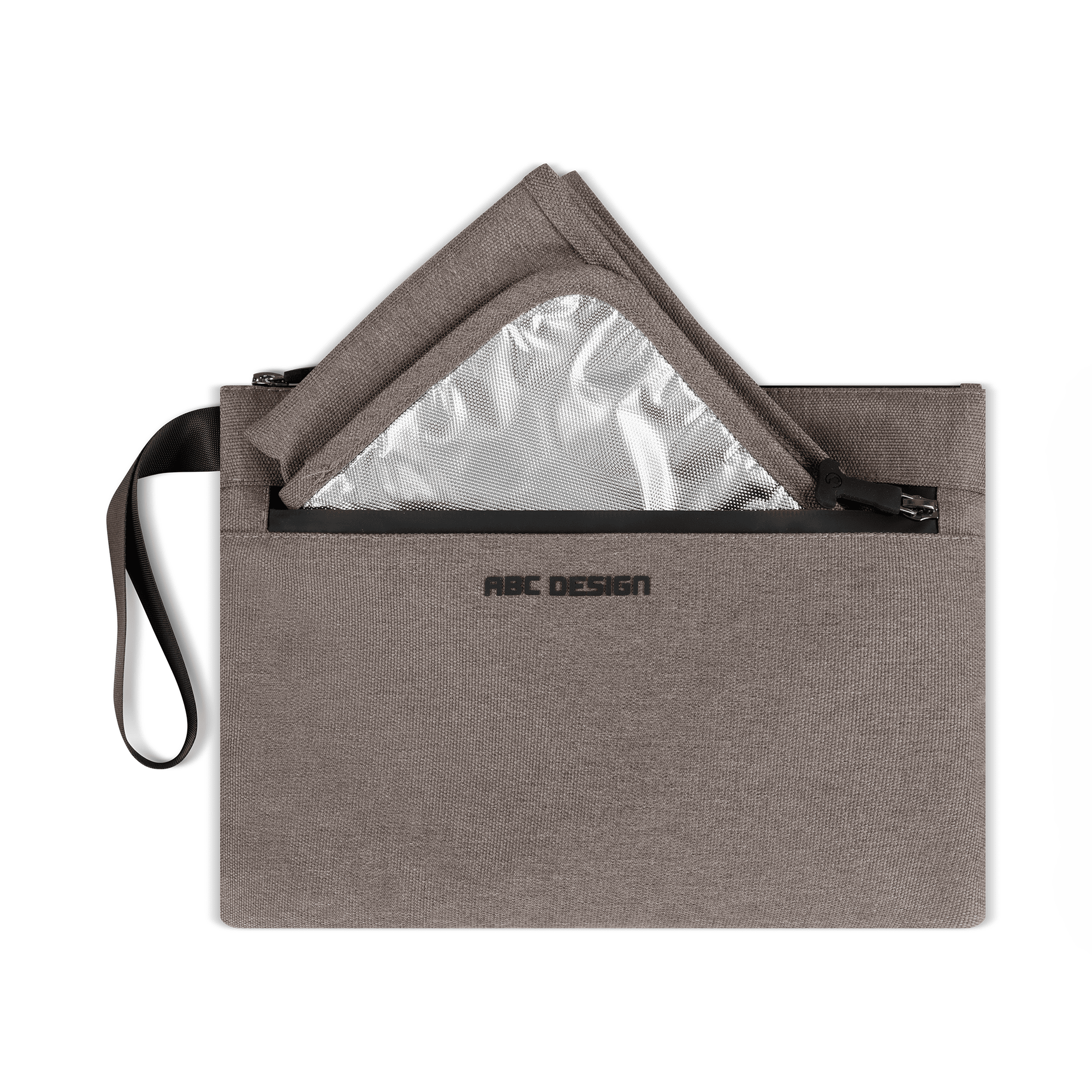 Wickeltaschen grün, ABC DESIGN, Beige – Produktansicht