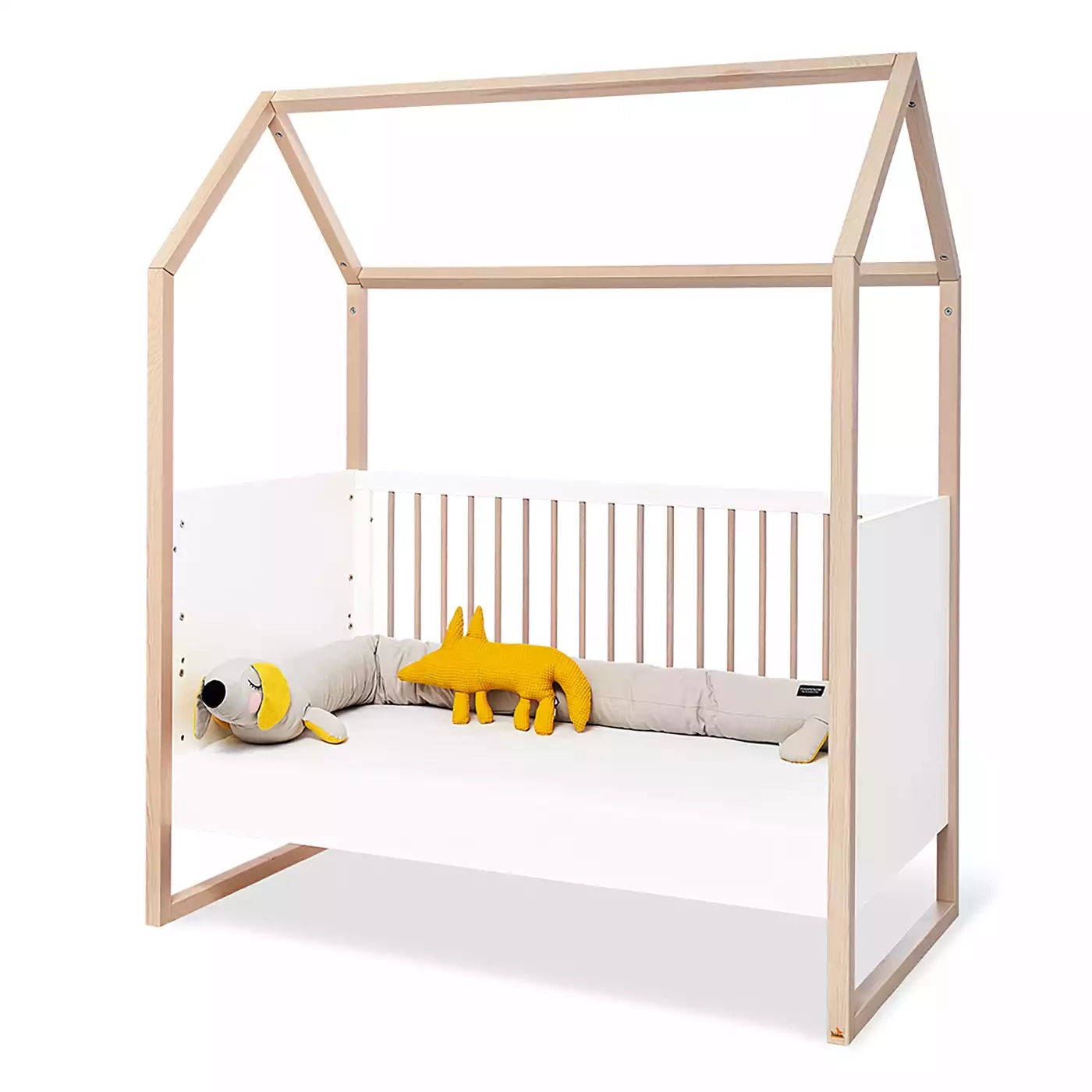 Hausbett, Pinolino, Weiß – Produktansicht