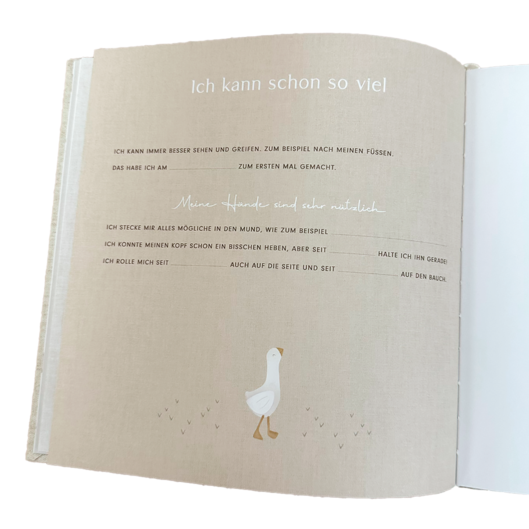 Babyalben, LITTLE DUTCH, Weiß – Produktansicht