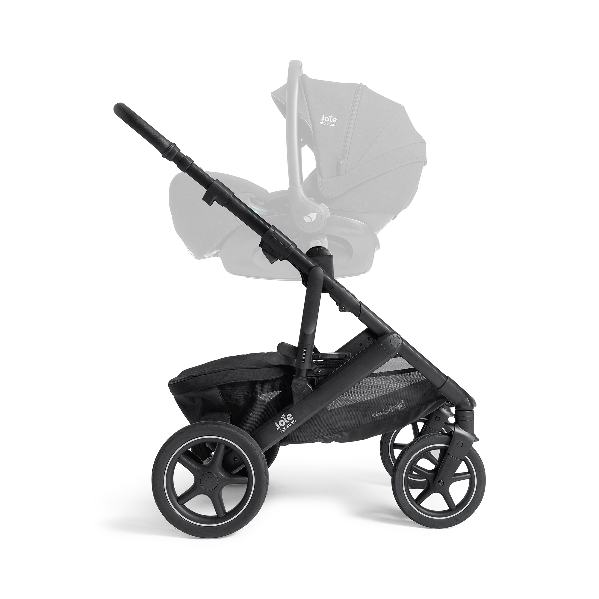 Kombi-Kinderwagen, Joie signature, Schwarz – Produktansicht