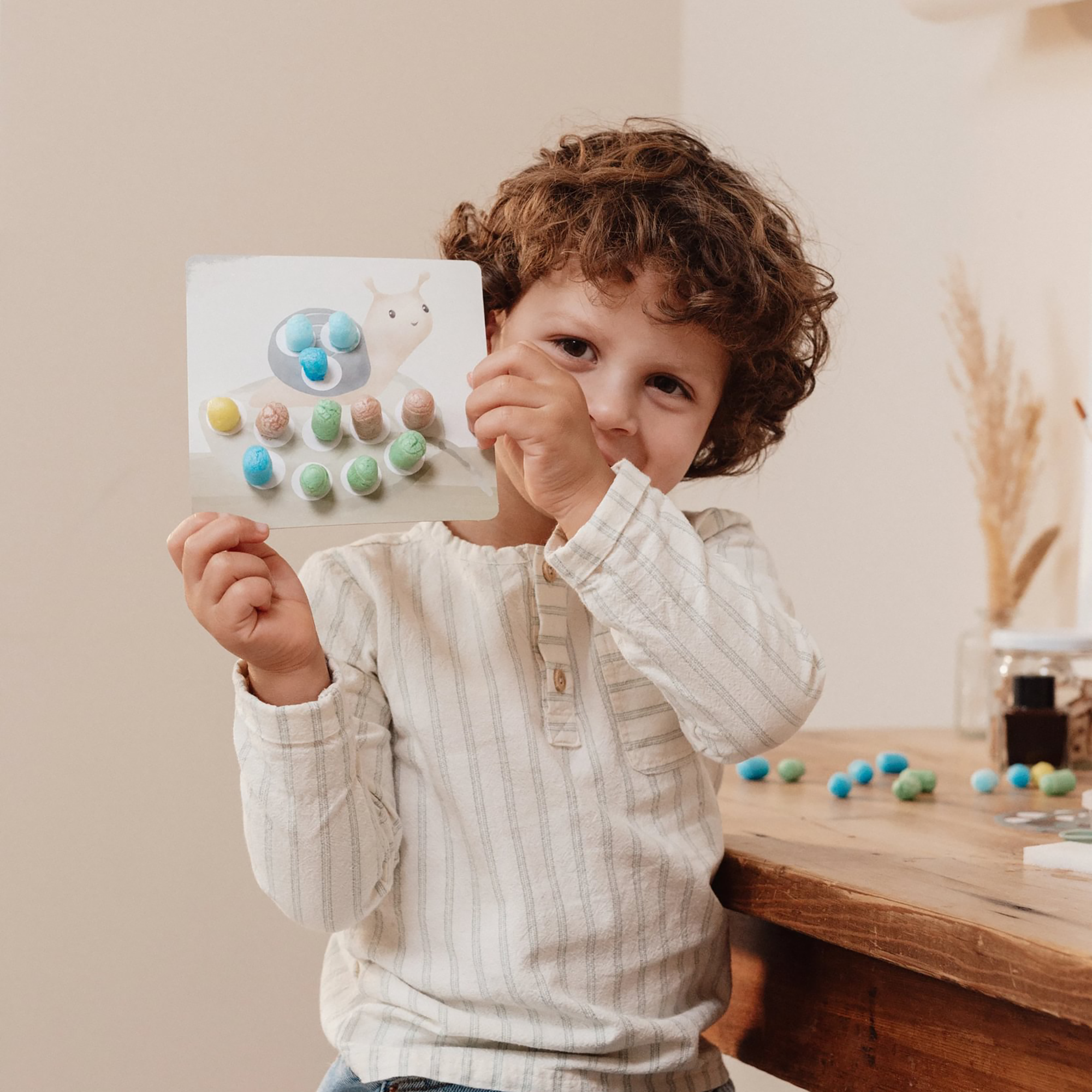 Malen & Kneten, LITTLE DUTCH, Blau – Produktansicht