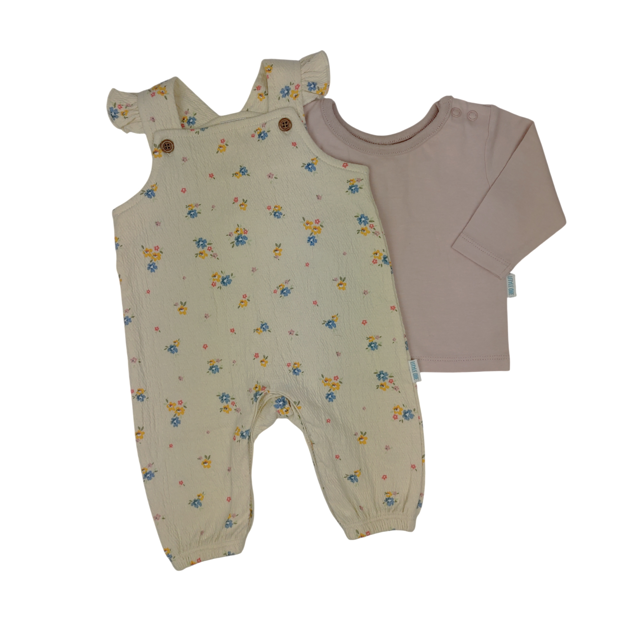 Strampler, LITTLE ONE, Grün – Produktansicht