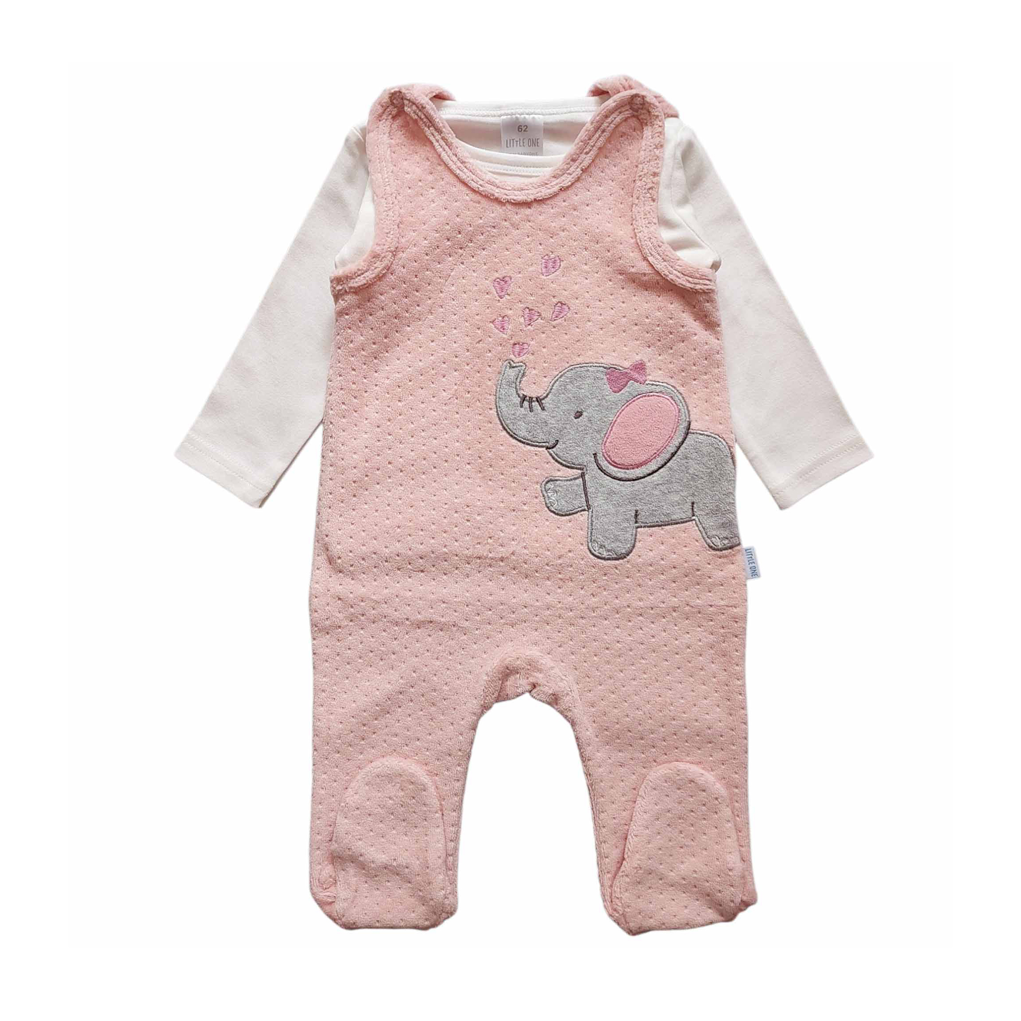 Strampler, LITTLE ONE, Pink – Produktansicht