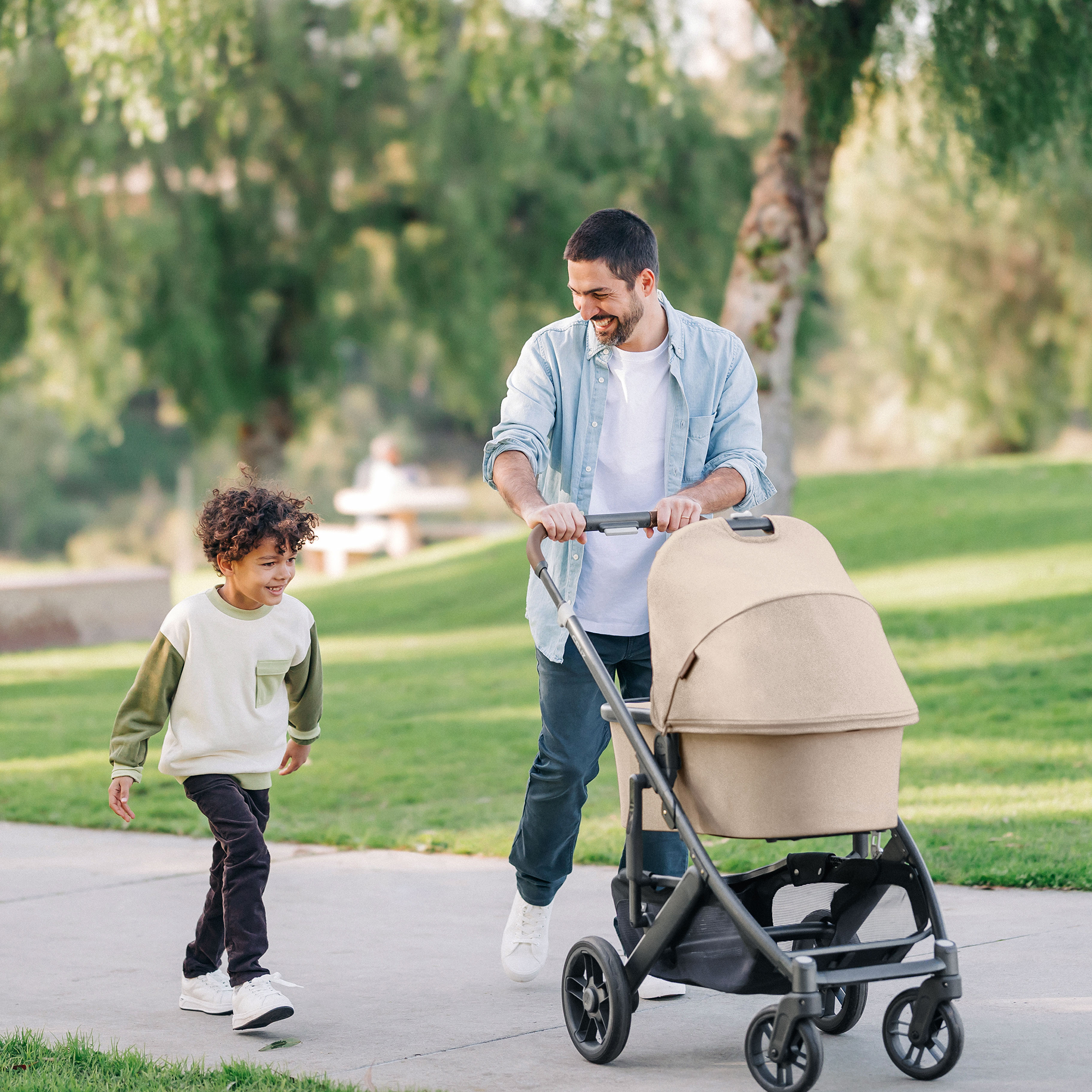 Tragewannen, UPPAbaby, Beige – Produktansicht