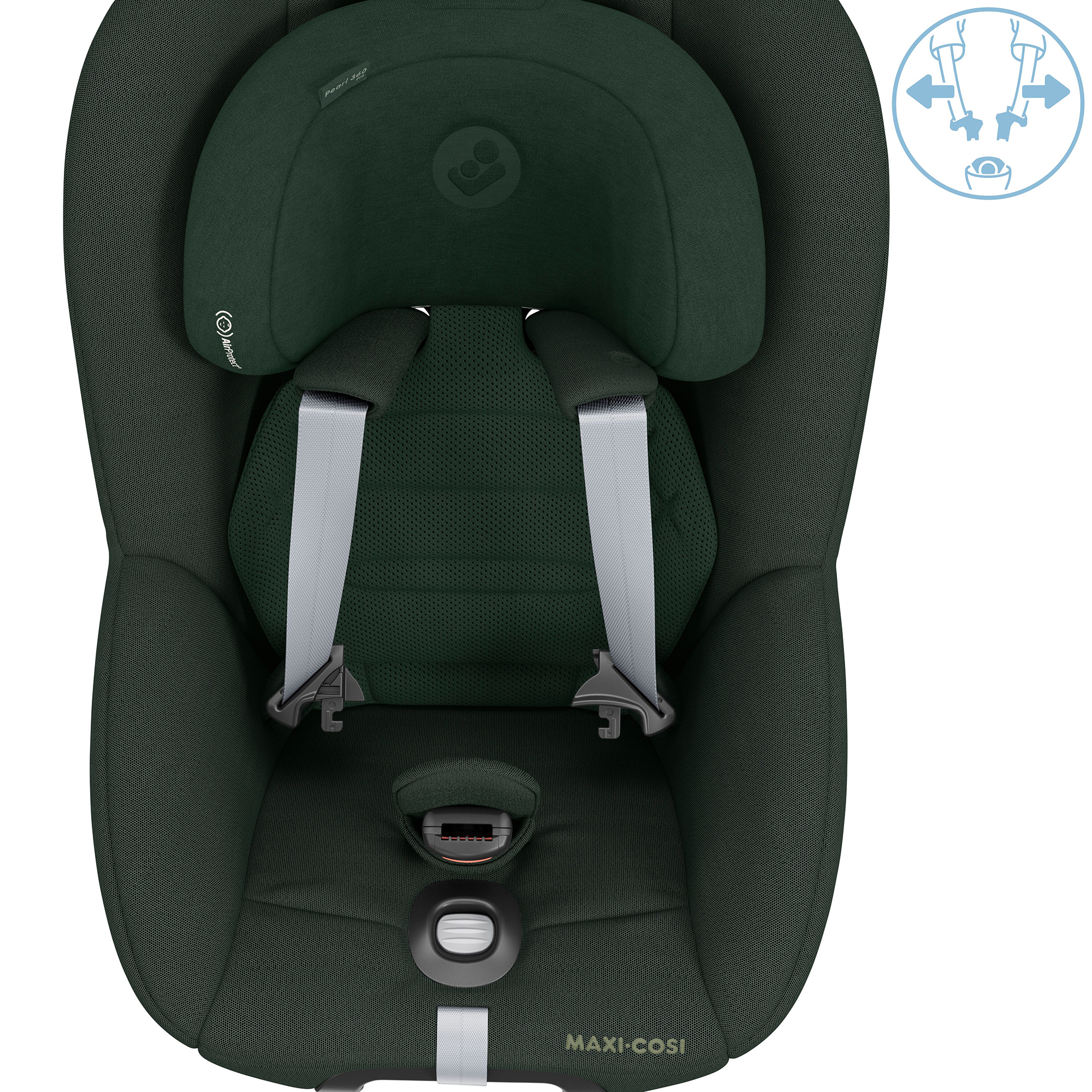 Reboarder 0-18 kg, Gruppe 0+/1, MAXI-COSI Premium, Grün – Produktansicht