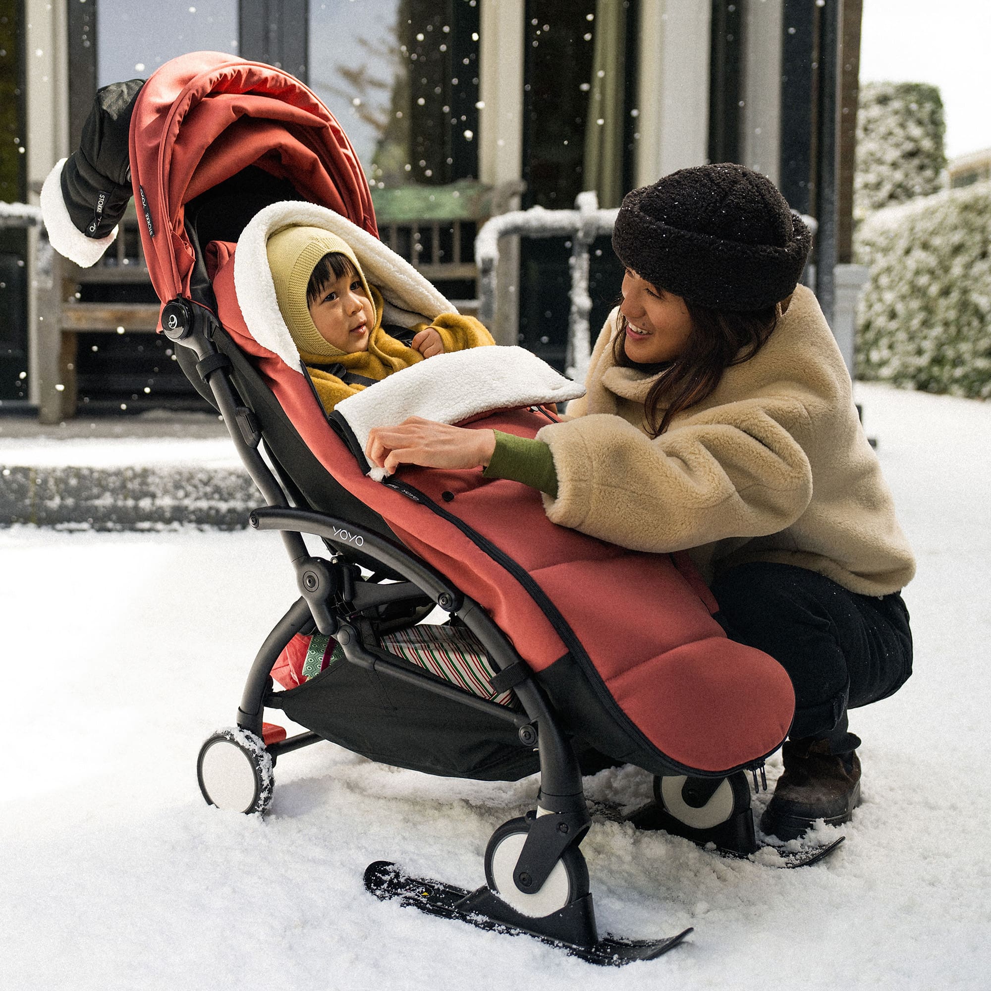 Fußsäcke & Decken, STOKKE, Pink – Produktansicht