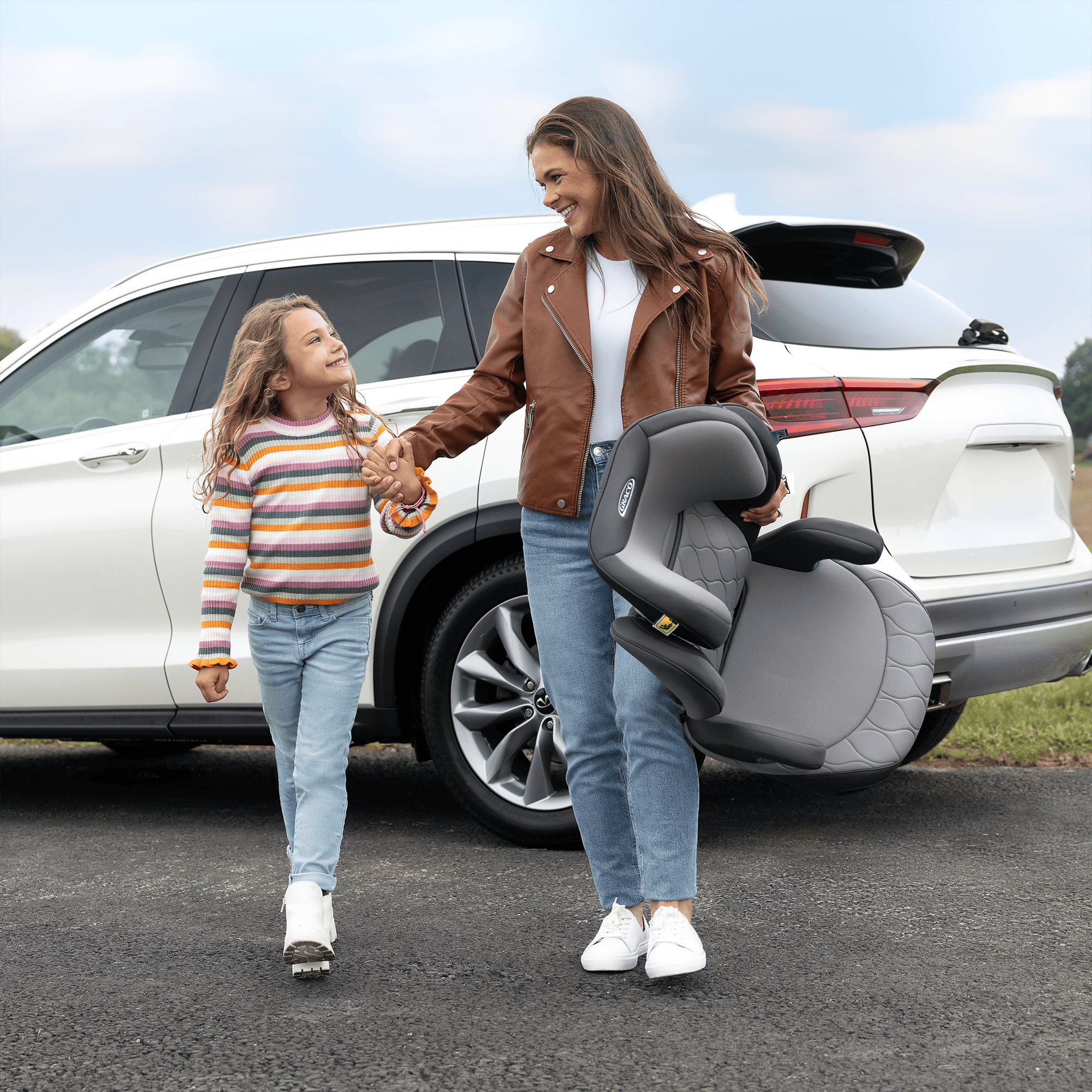 Kindersitze 15-36 kg, Gruppe 2/3, GRACO, Grau – Produktansicht