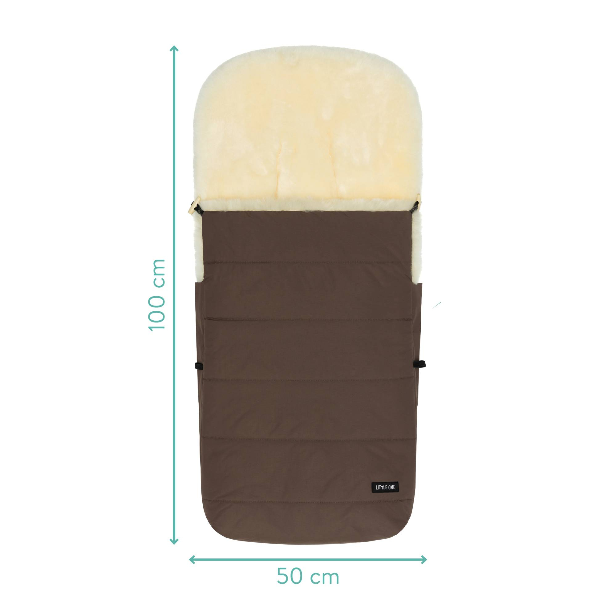 Fußsäcke & Decken, LITTLE ONE, Braun – Produktansicht