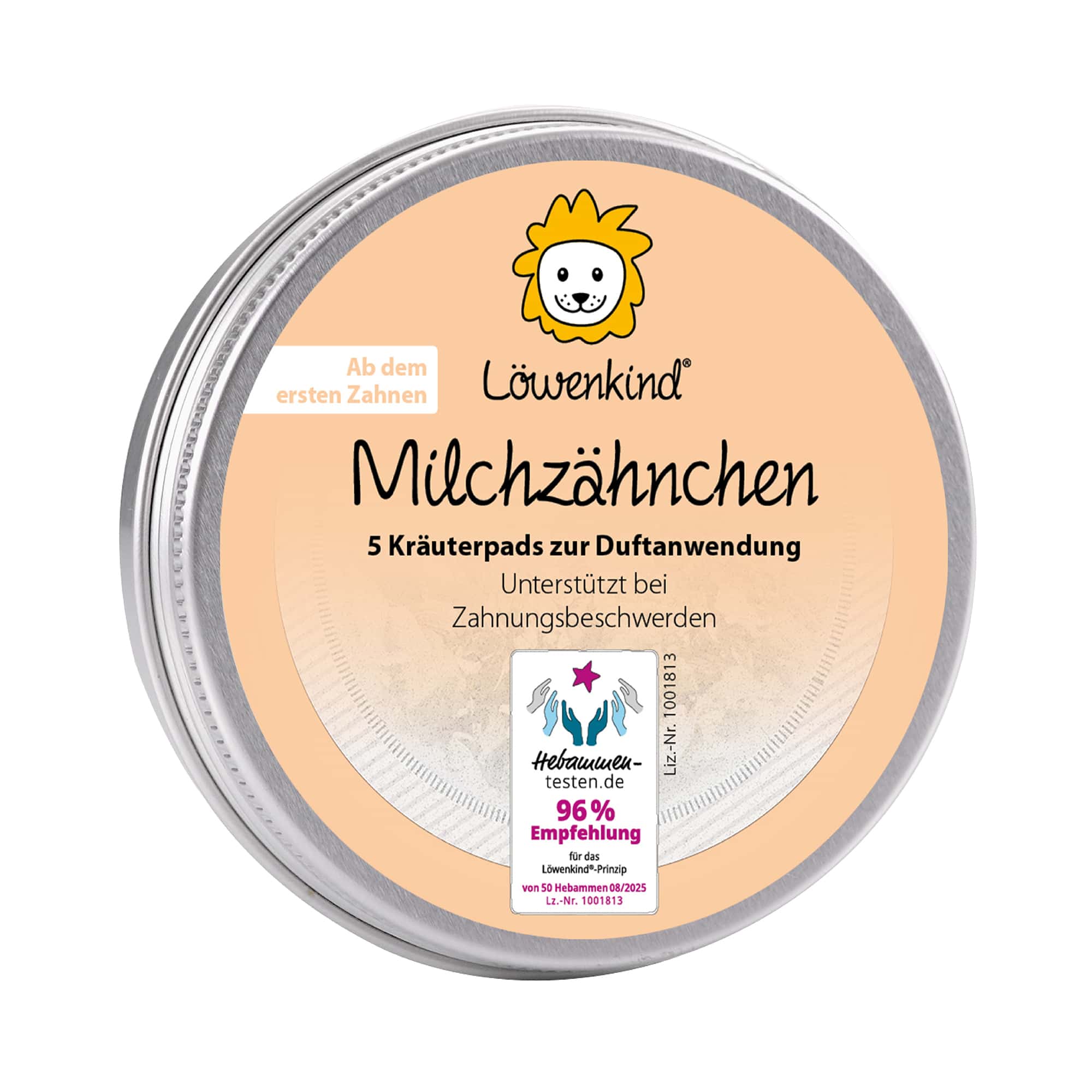 Hausapotheke, Löwenkind, Mehrfarbig – Besonderheit: enthält 5 wiederverwendbare Kräuterpads