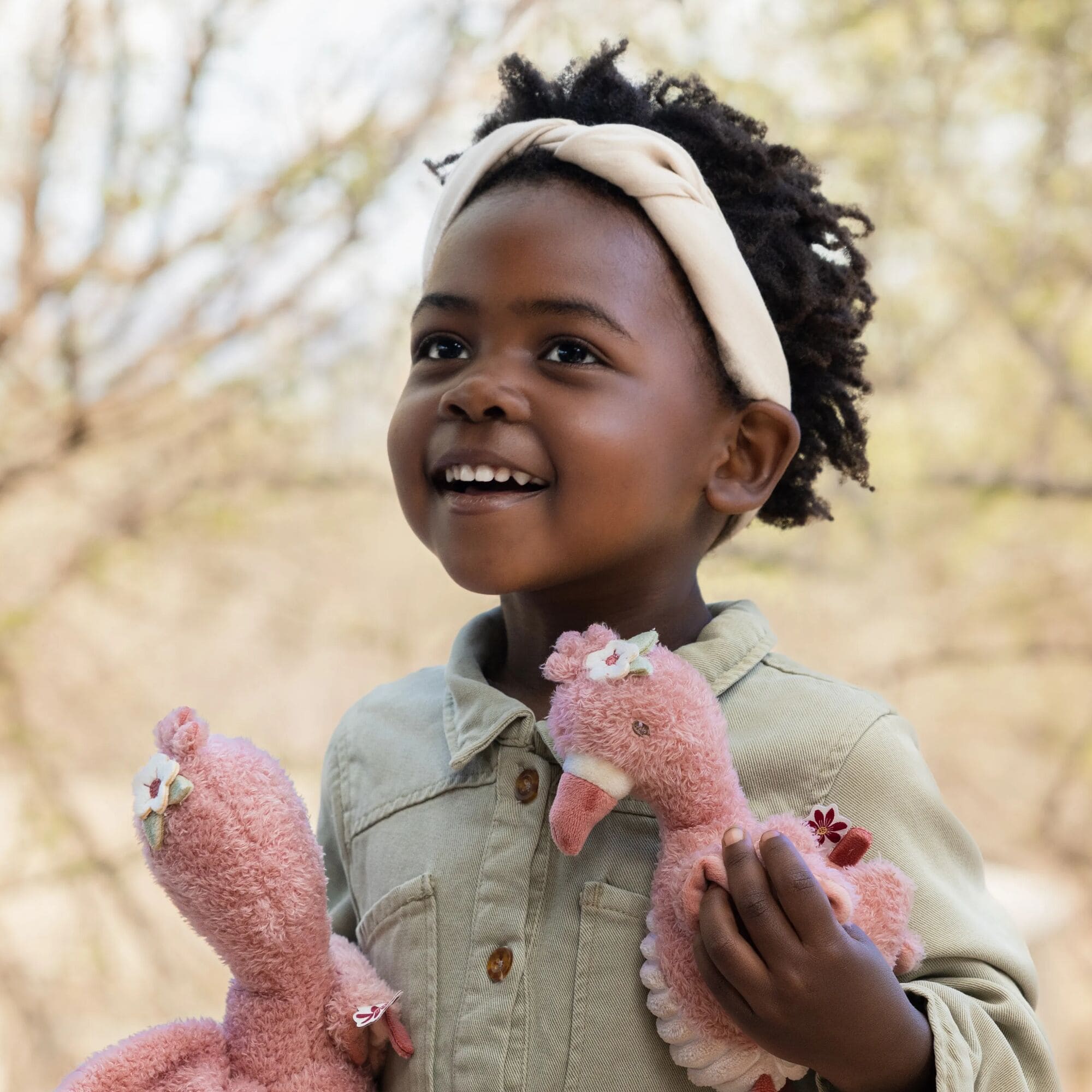 Kuscheltiere, LITTLE DUTCH, Pink – Besonderheit: perfekt zum Spielen, Trösten und Kuscheln