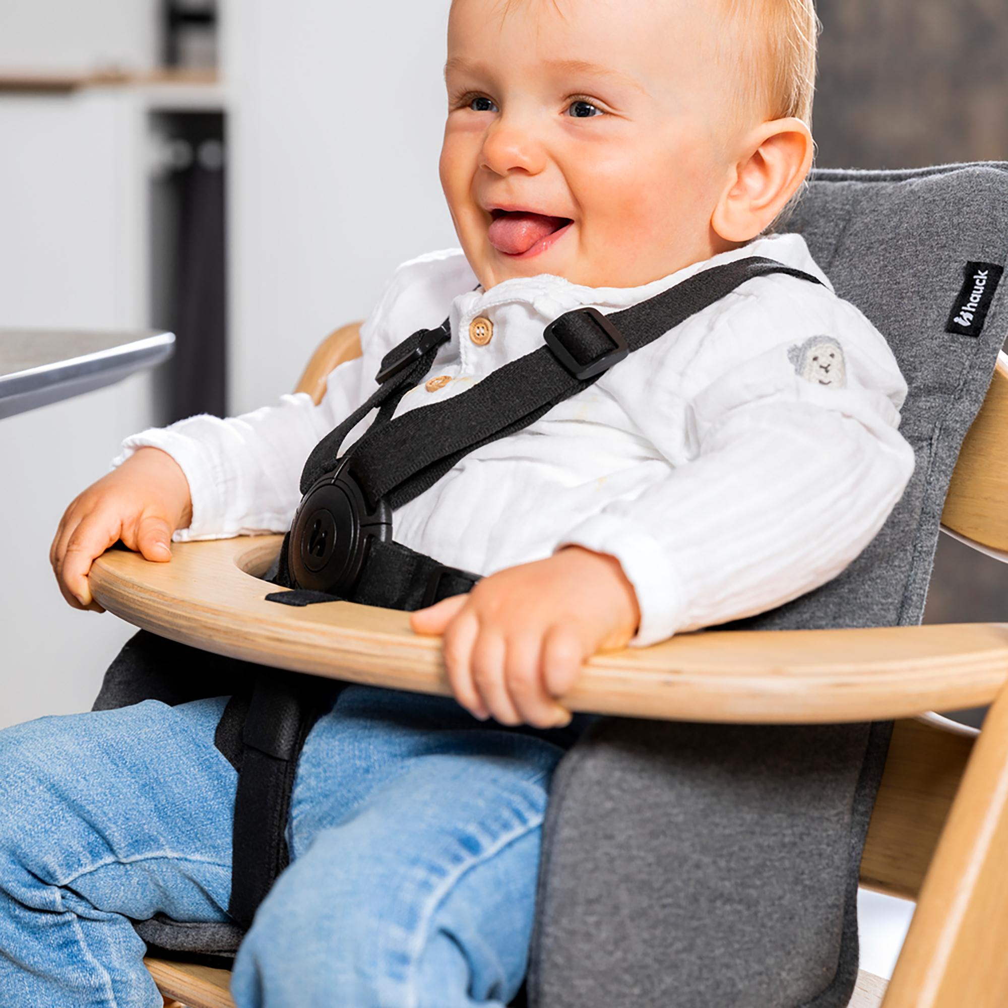 Treppenhochstühle, hauck, Beige – Produktansicht