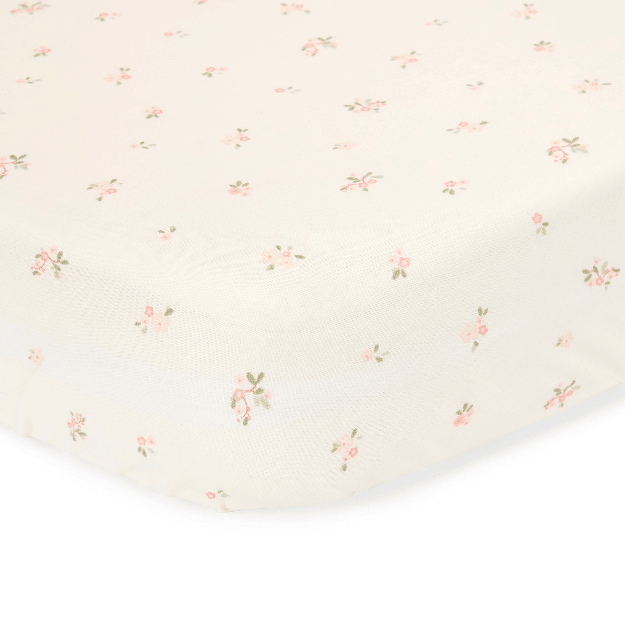 Spannbettlaken, LITTLE DUTCH, Weiß – Produktansicht