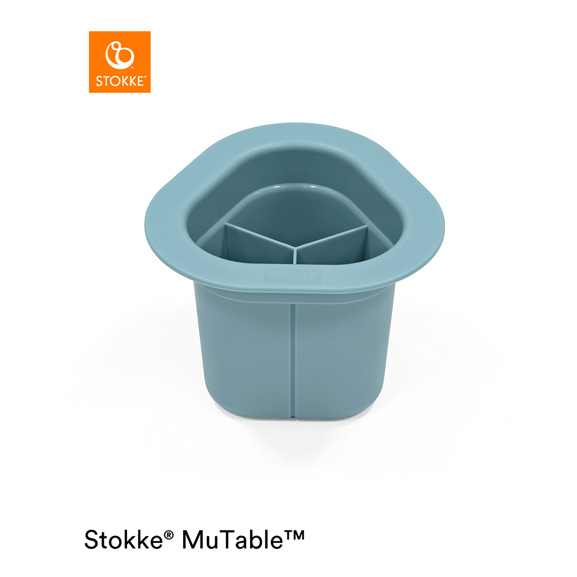 Aufbewahrung, STOKKE, Blau – Besonderheit: für den Stokke® MuTable™ Spieltisch