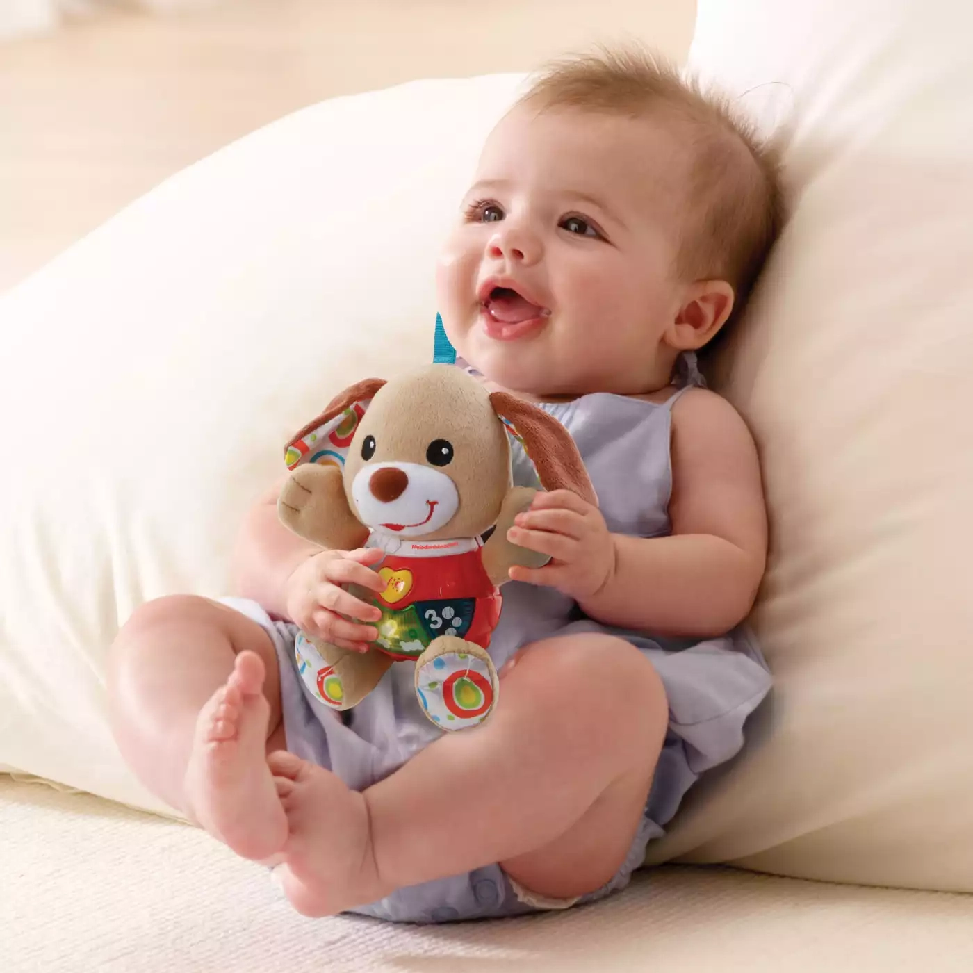 Kinderwagen Spielzeug, vtech, Braun – Besonderheit: zum Lernen, Spielen und Spaß haben