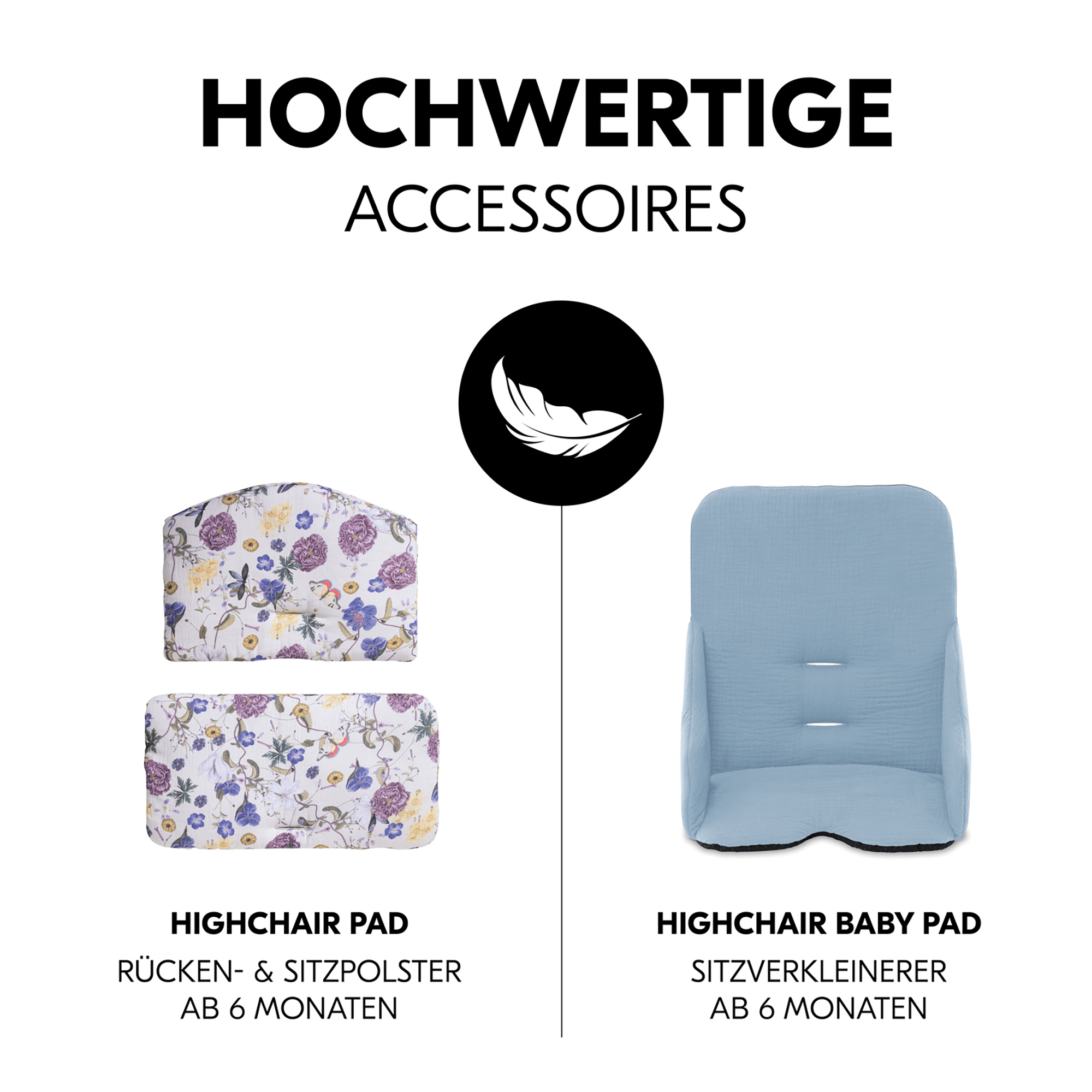 Treppenhochstühle, hauck, Grün – Produktansicht