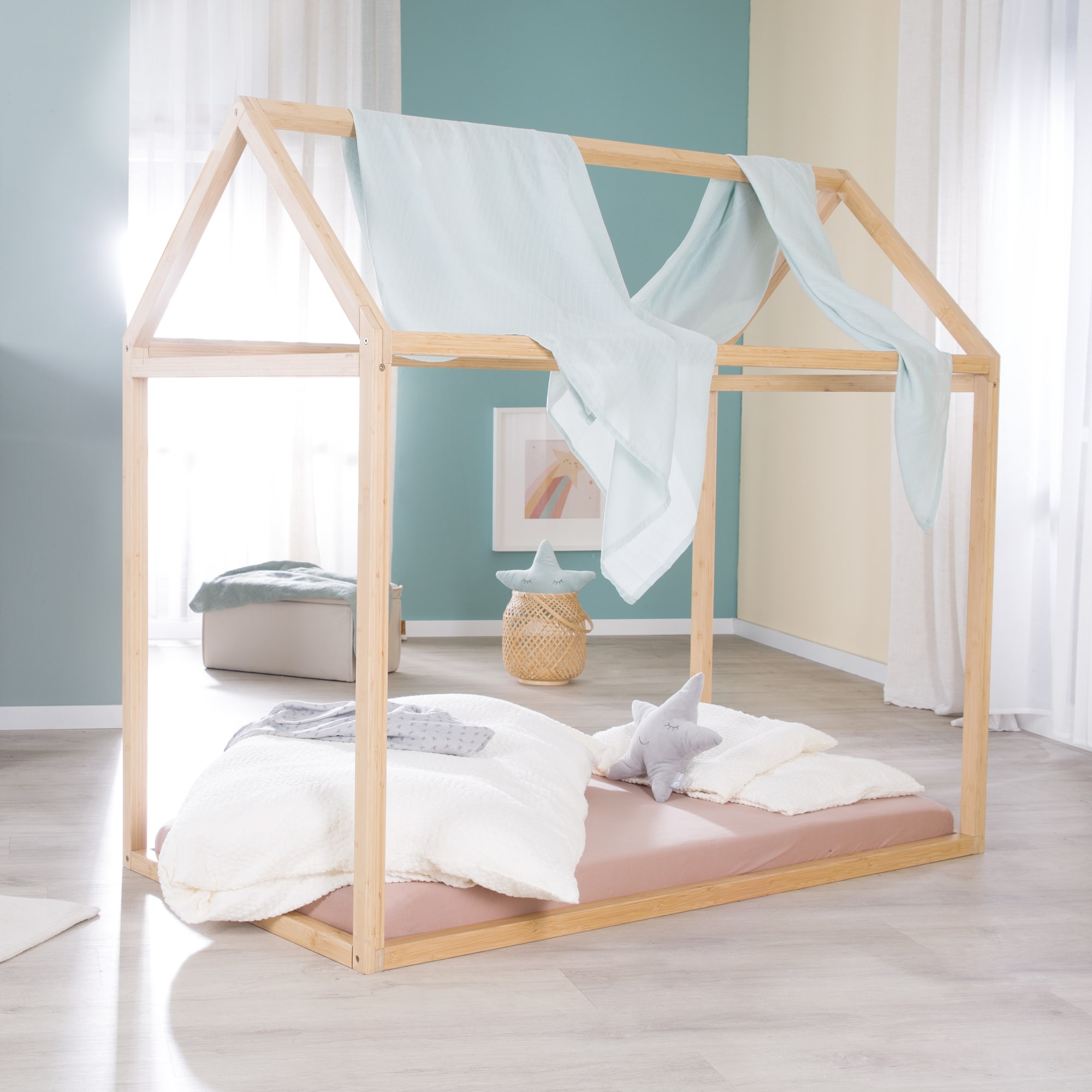 Hausbett, roba, Beige – Produktansicht