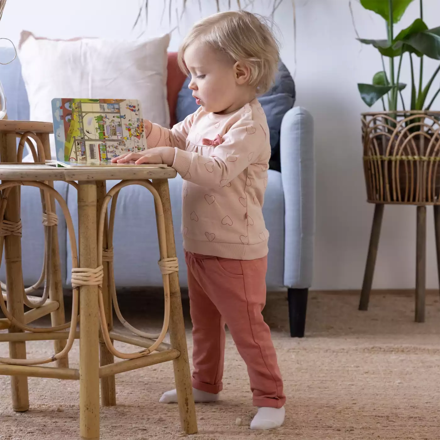 Lange Hosen, FEETJE, Pink – Produktansicht