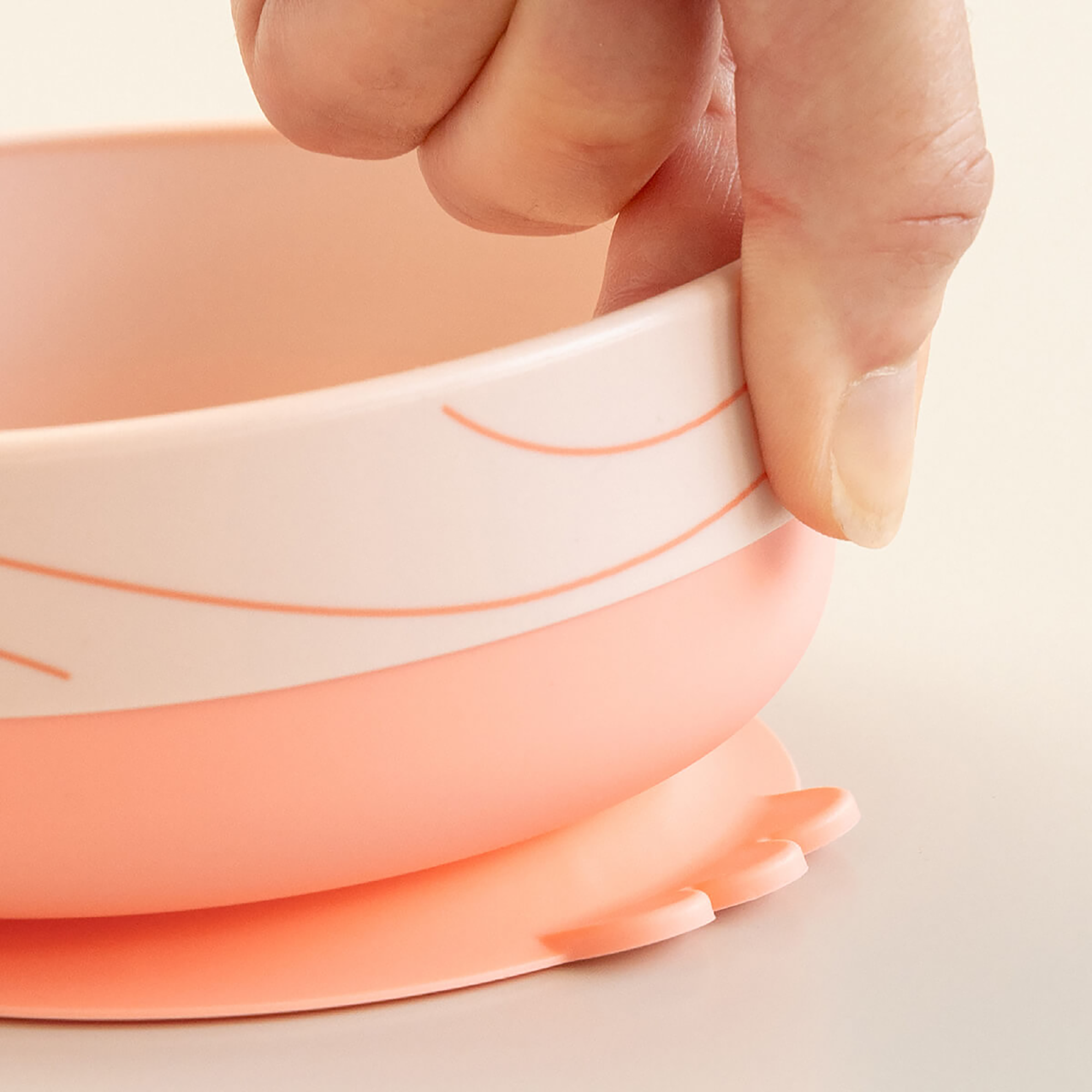 Kinderteller, done by deer, Pink – Produktansicht